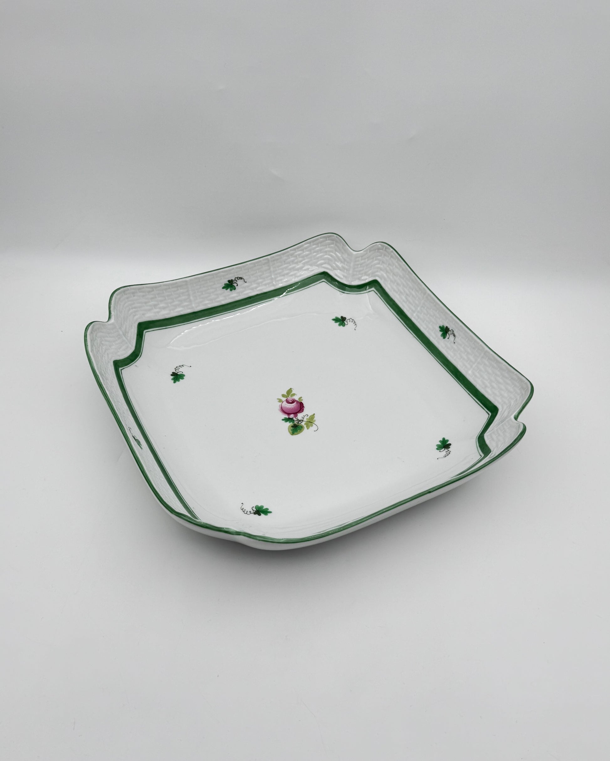 Herend “Vienna Rose” Partial Porcelain Dinner Service for 12, Hungary