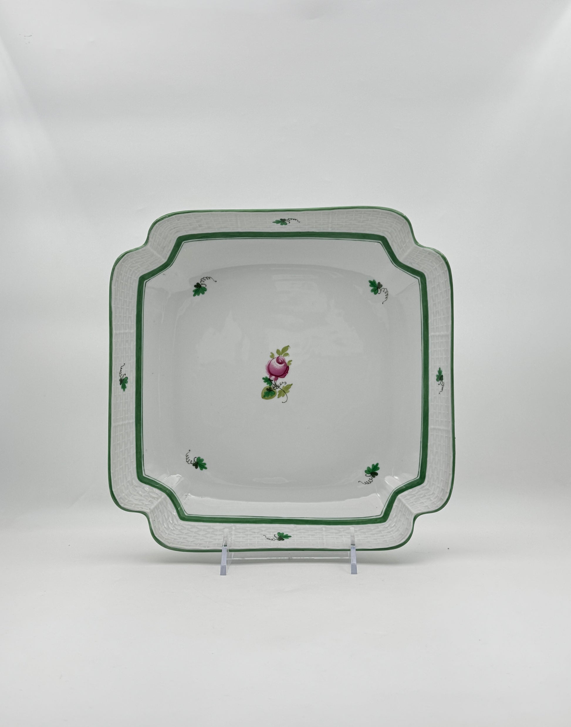 Herend “Vienna Rose” Partial Porcelain Dinner Service for 12, Hungary