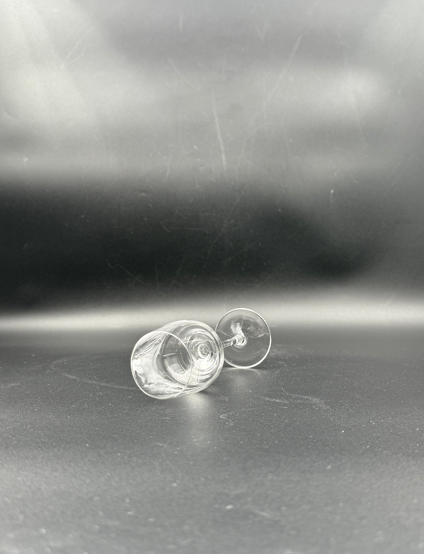 Set of 8 Rosenthal Crystal Sherry Glasses, Clear Stemware