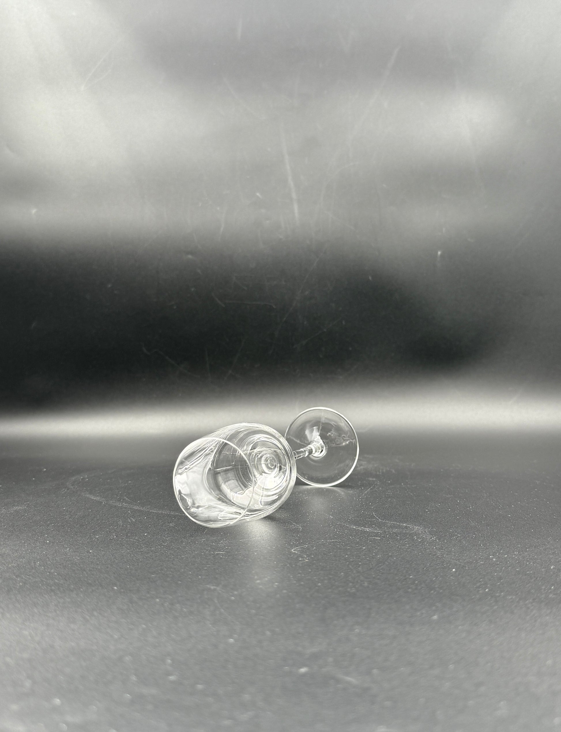 Set of 8 Rosenthal Crystal Sherry Glasses, Clear Stemware