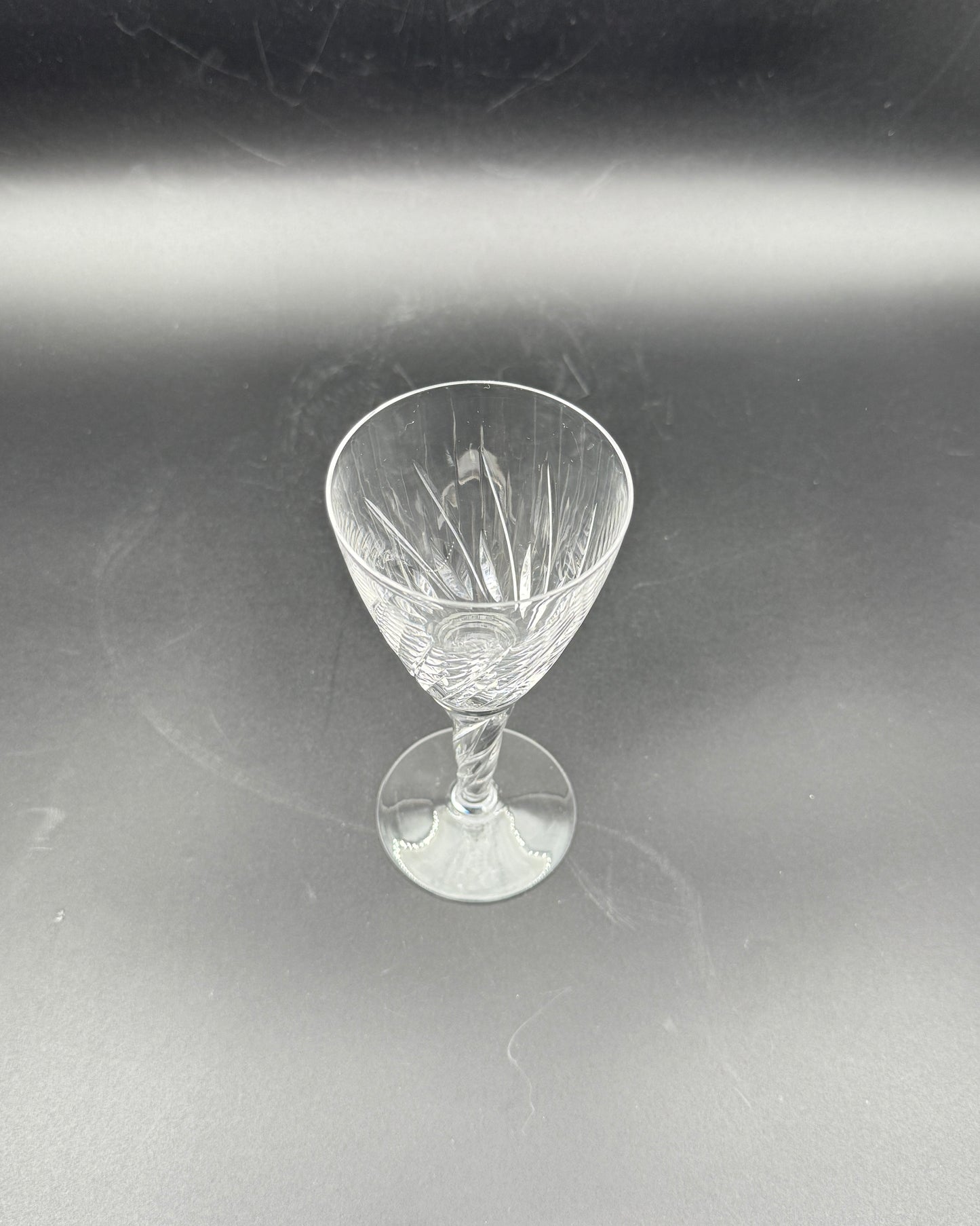 Set of 14 Stuart Crystal Wine Glasses “Honeysuckle” – England