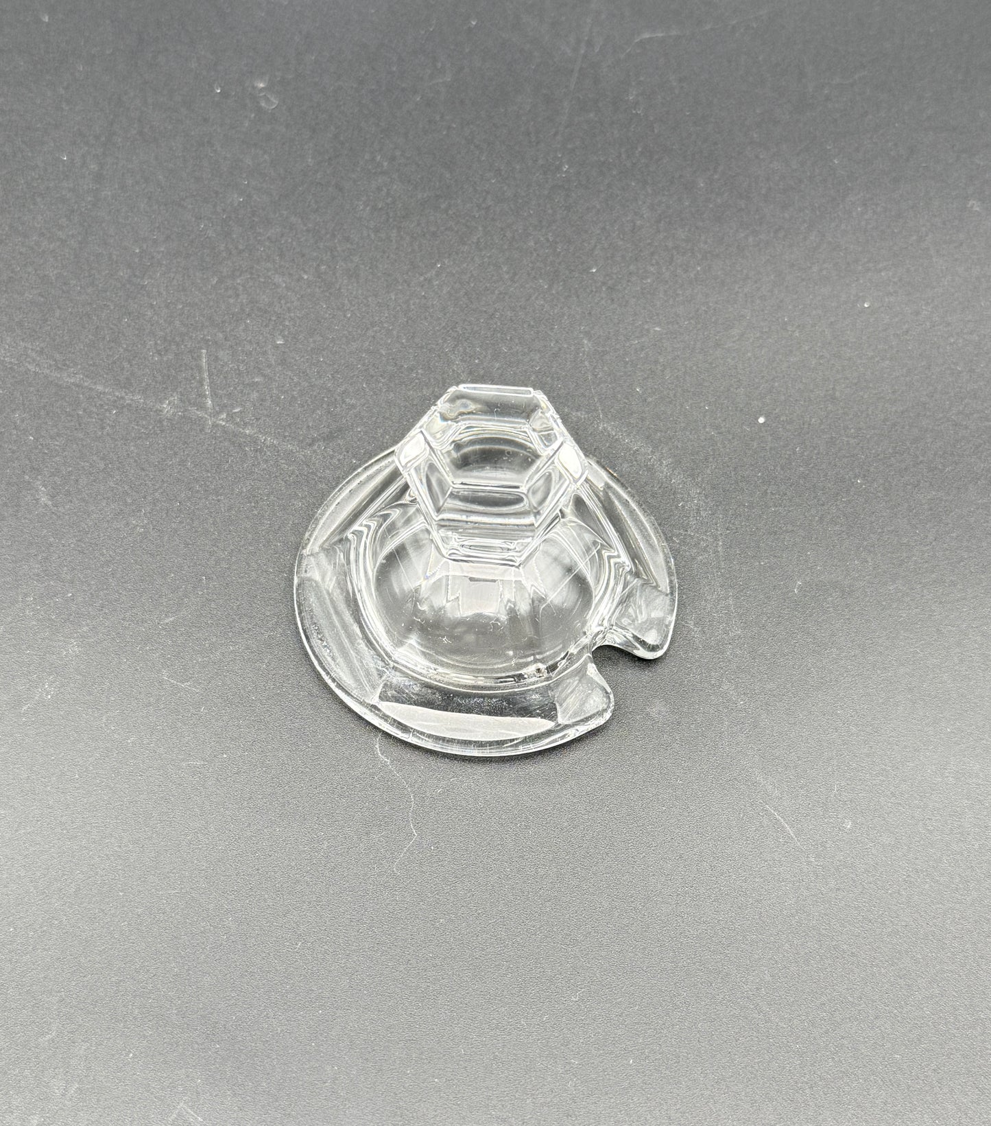 Baccarat Crystal Jam Jar with Lid France Clear Cut Glass