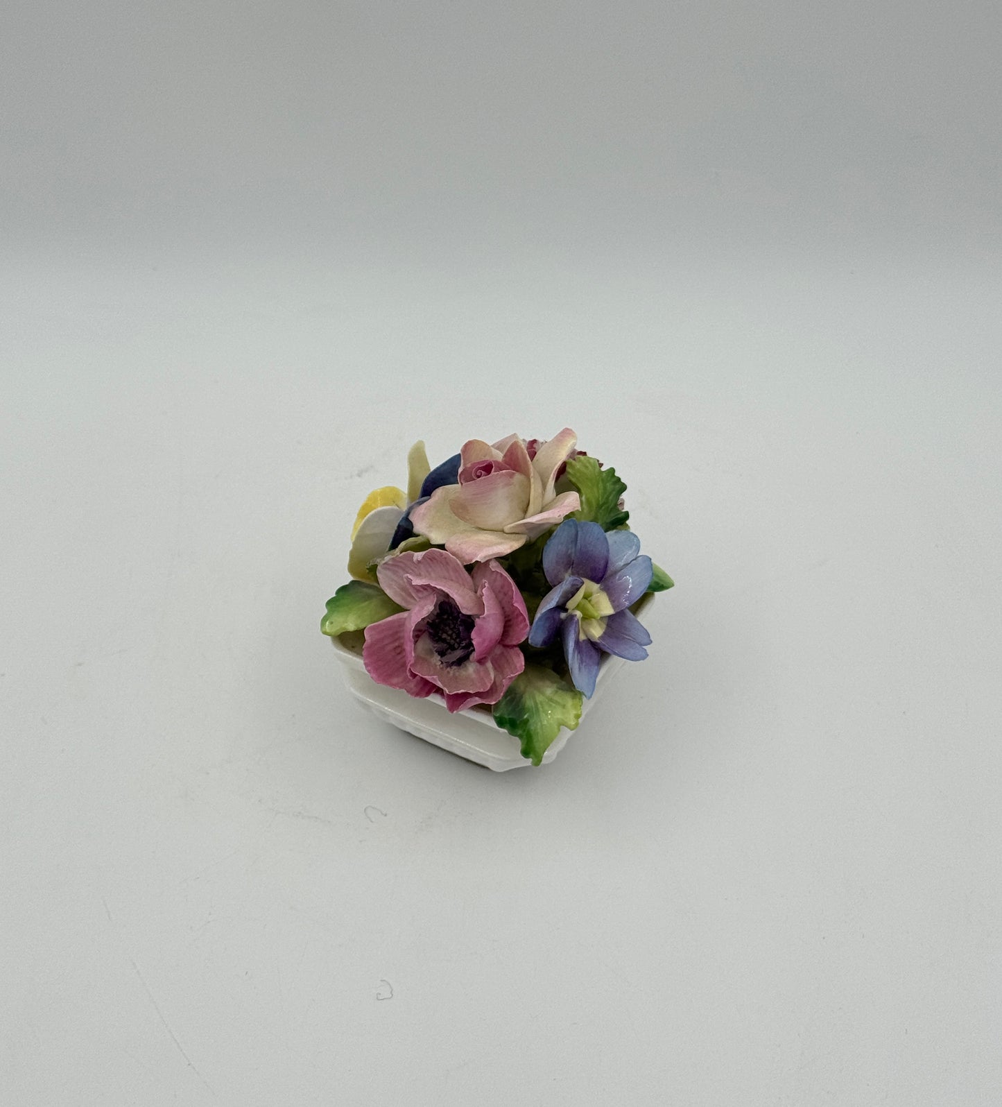 Bone China Porcelain Flower Arrangement – England