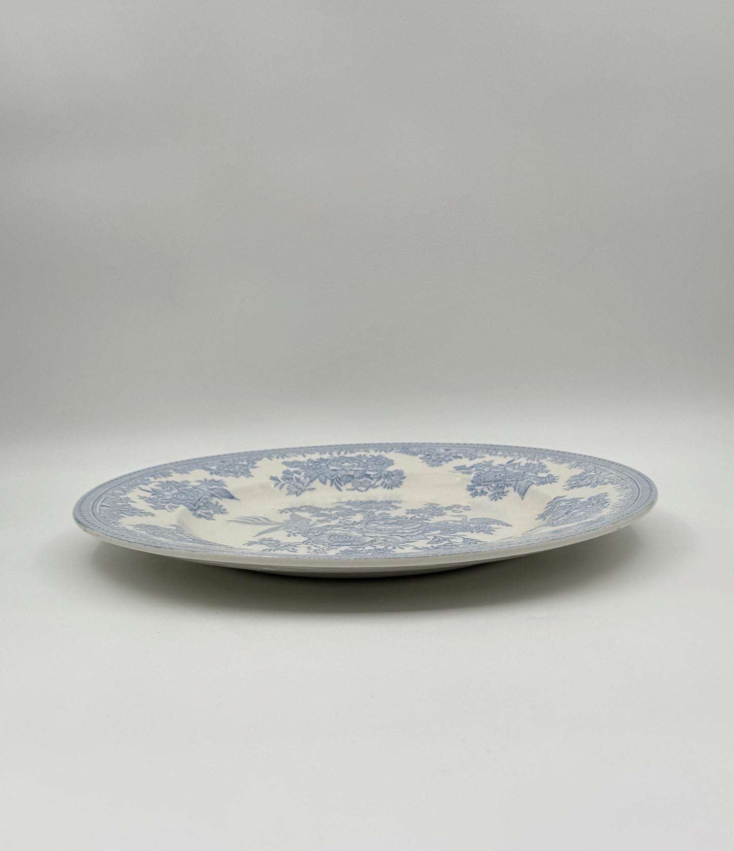 Set of 8 Burleigh Plates, Asiatic Pheasants Pattern, England – 4 Dinner & 4 Dessert