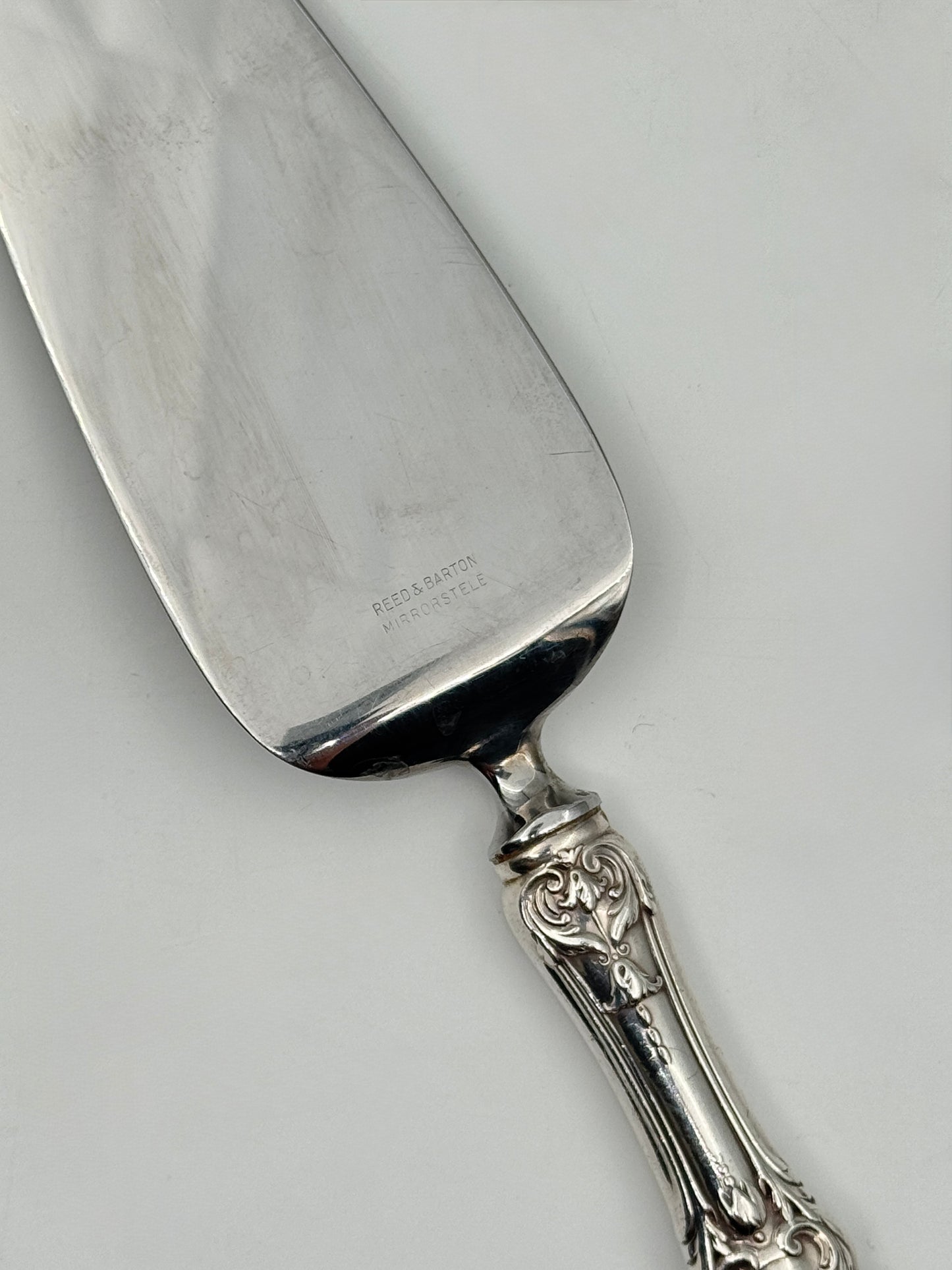 Reed & Barton Francis I Sterling Handled Cake Slice