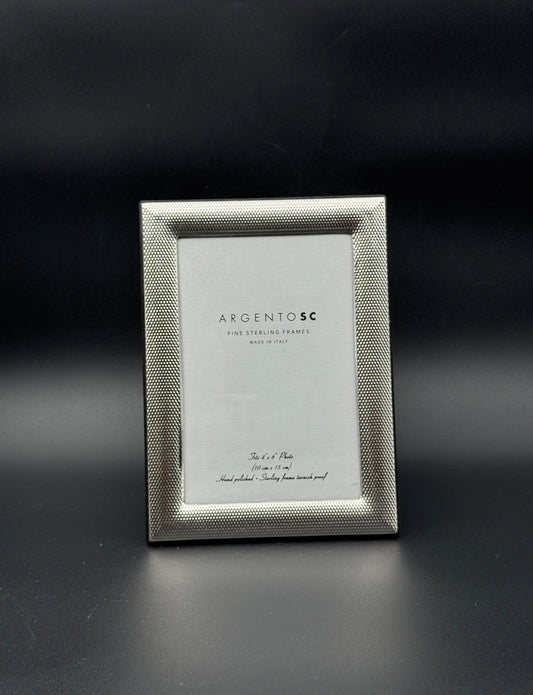 Argento SC Sterling Silver Frame – Italy – 4" x 6"