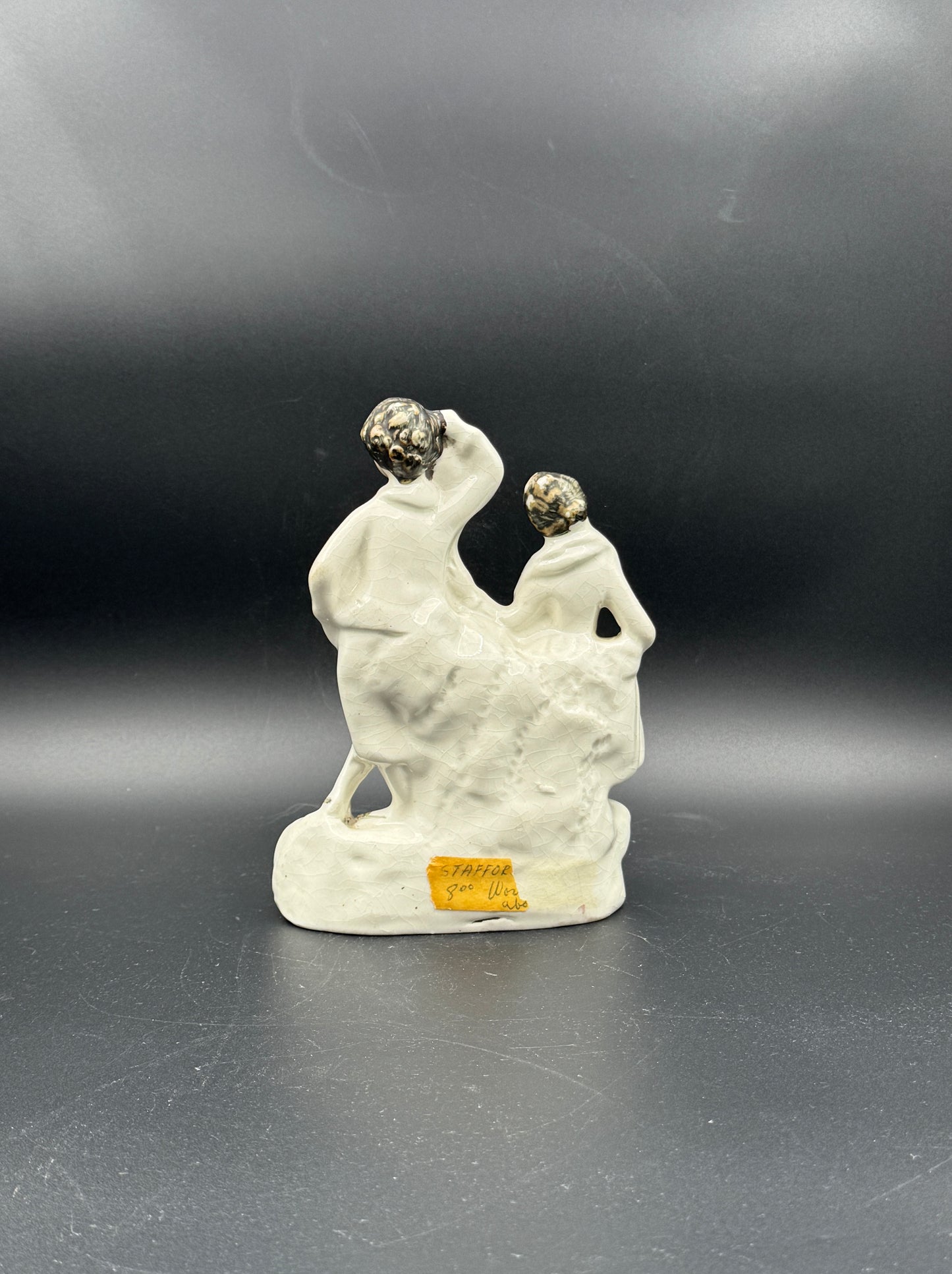 Staffordshire Porcelain Figurine – Couple in 18th Century Attire