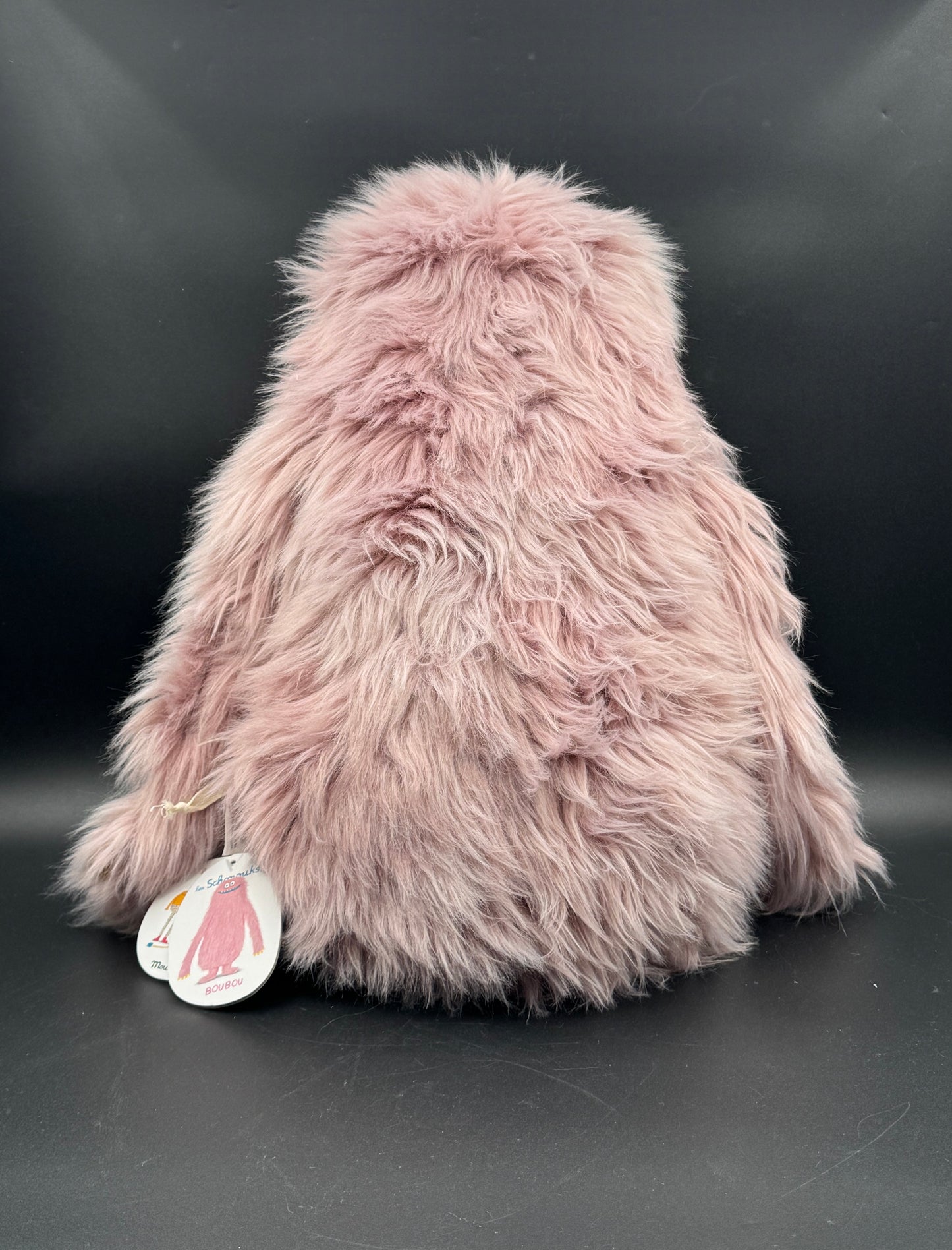 Moulin Roty Boubou the Schmouk – Mauve Long-Haired Stuffed Toy