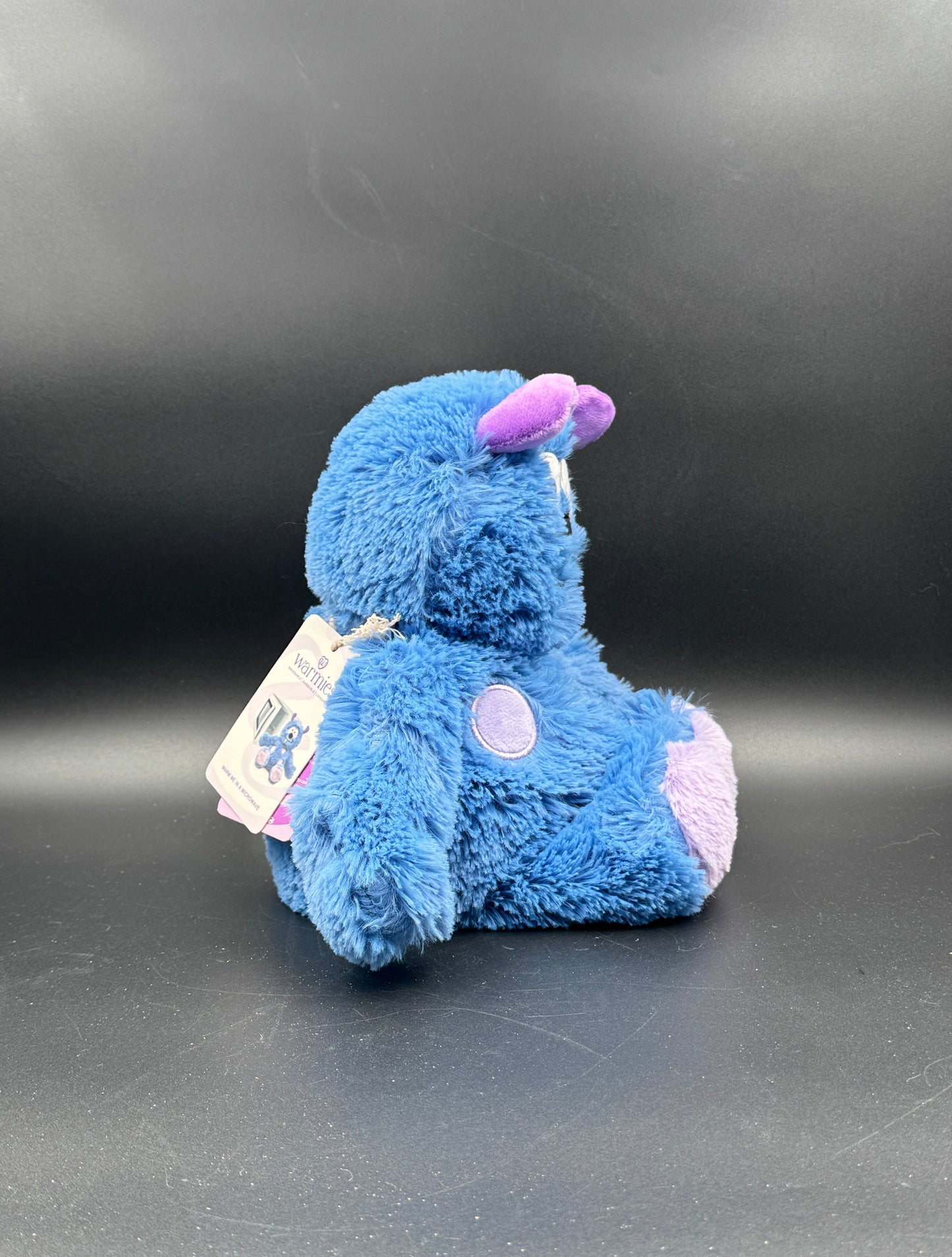 Warmies Blue Monster Plush – Microwavable, Weighted & Lavender Scented