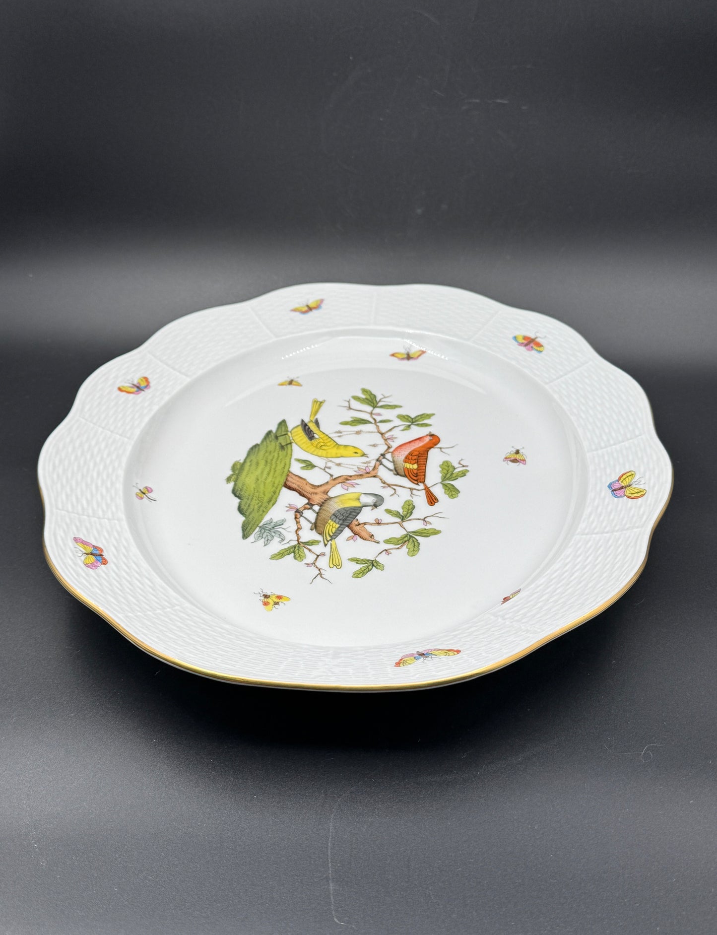 Herend Rothschild Birds Oval Platter – Hungary