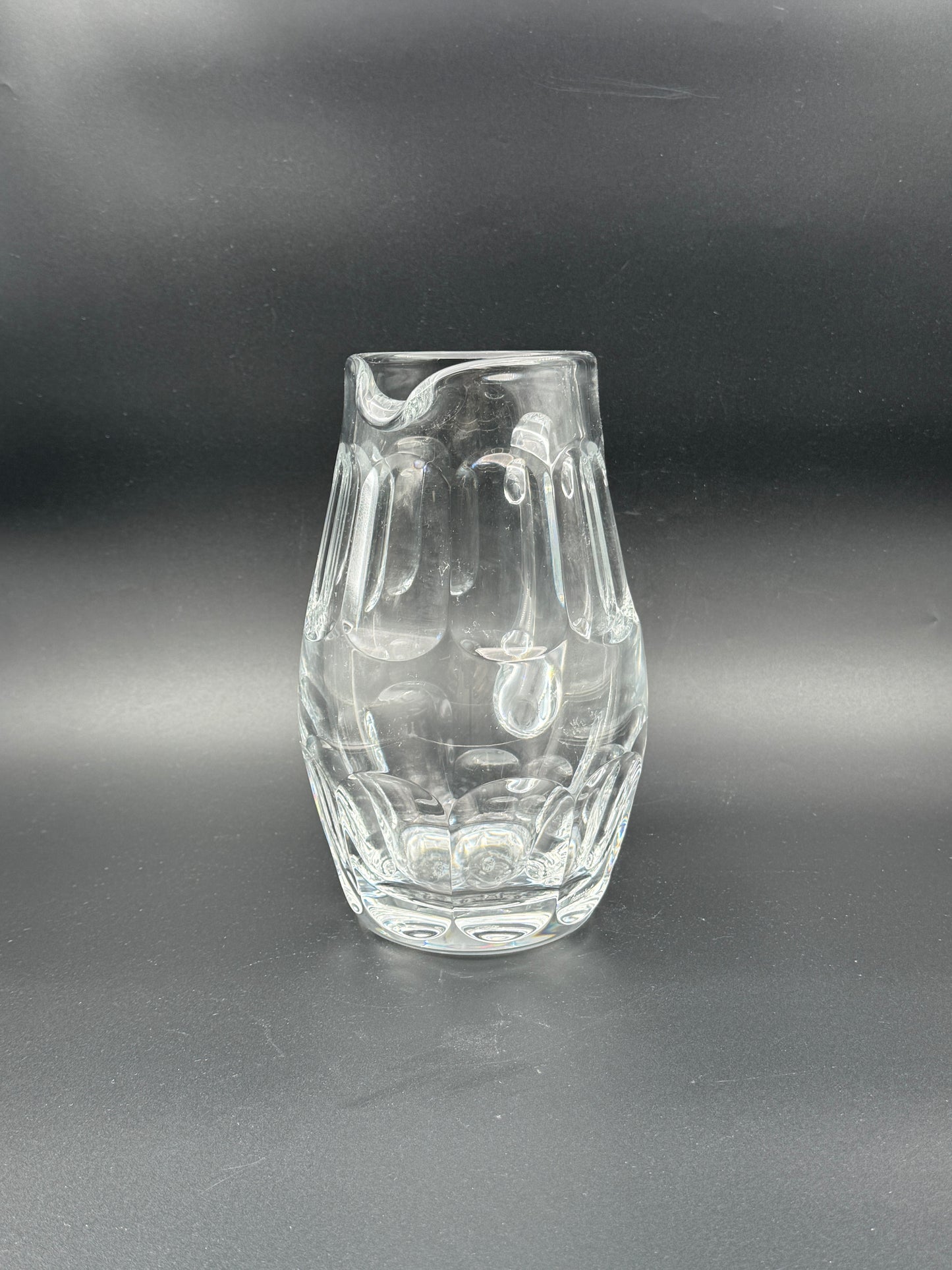 Baccarat "Harcourt" Cut Crystal Pitcher – France