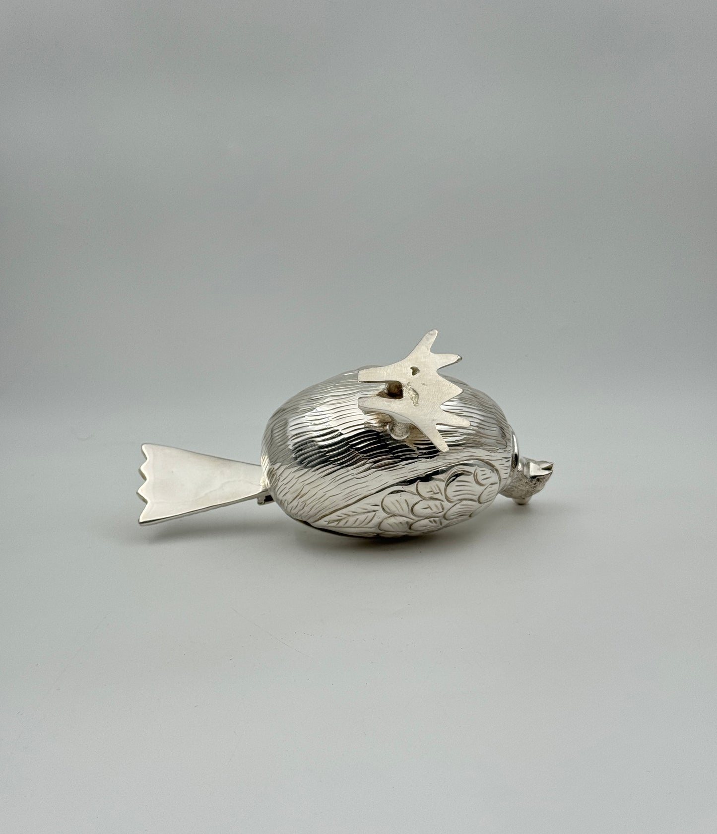 Hinged Partridge Condiment Box