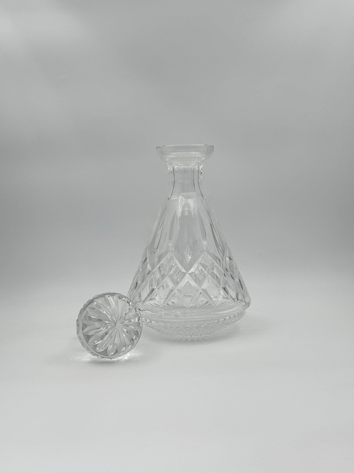 Waterford Crystal Decanter – Lismore Pattern – Cut Glass with Stopper