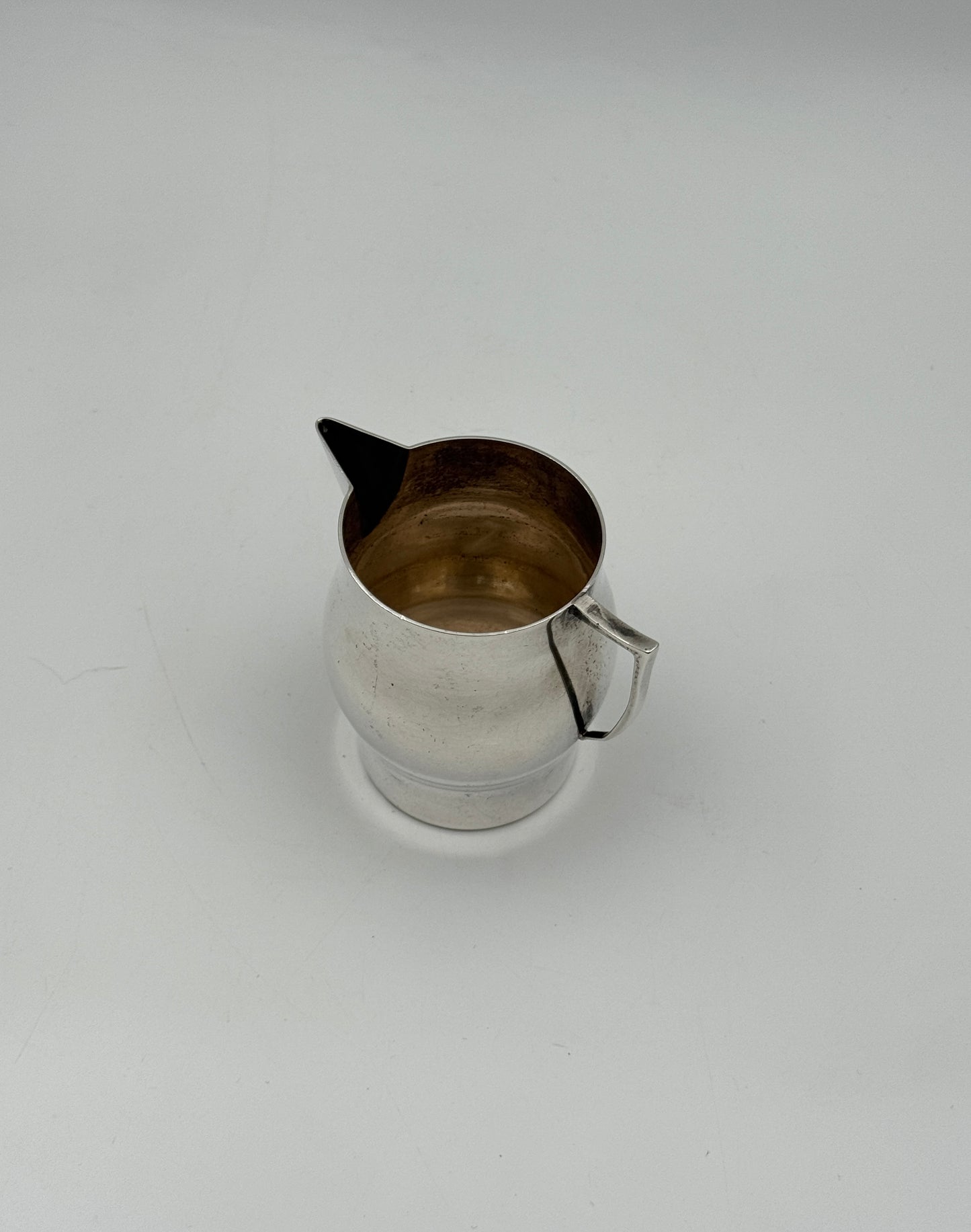 Sterling Silver Creamer – F.B. Rogers Silver Co., Monogrammed