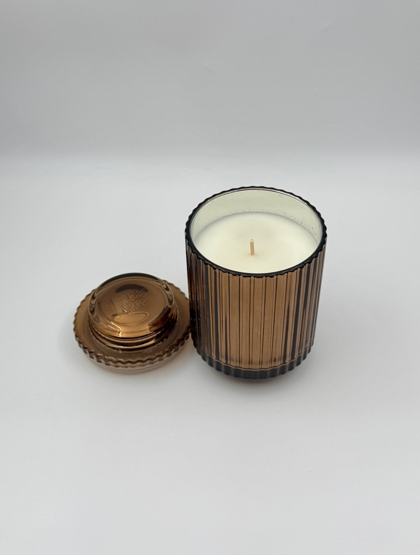 La Jolie Muse “Hearth & Velvet Flames” Candle – 11 oz