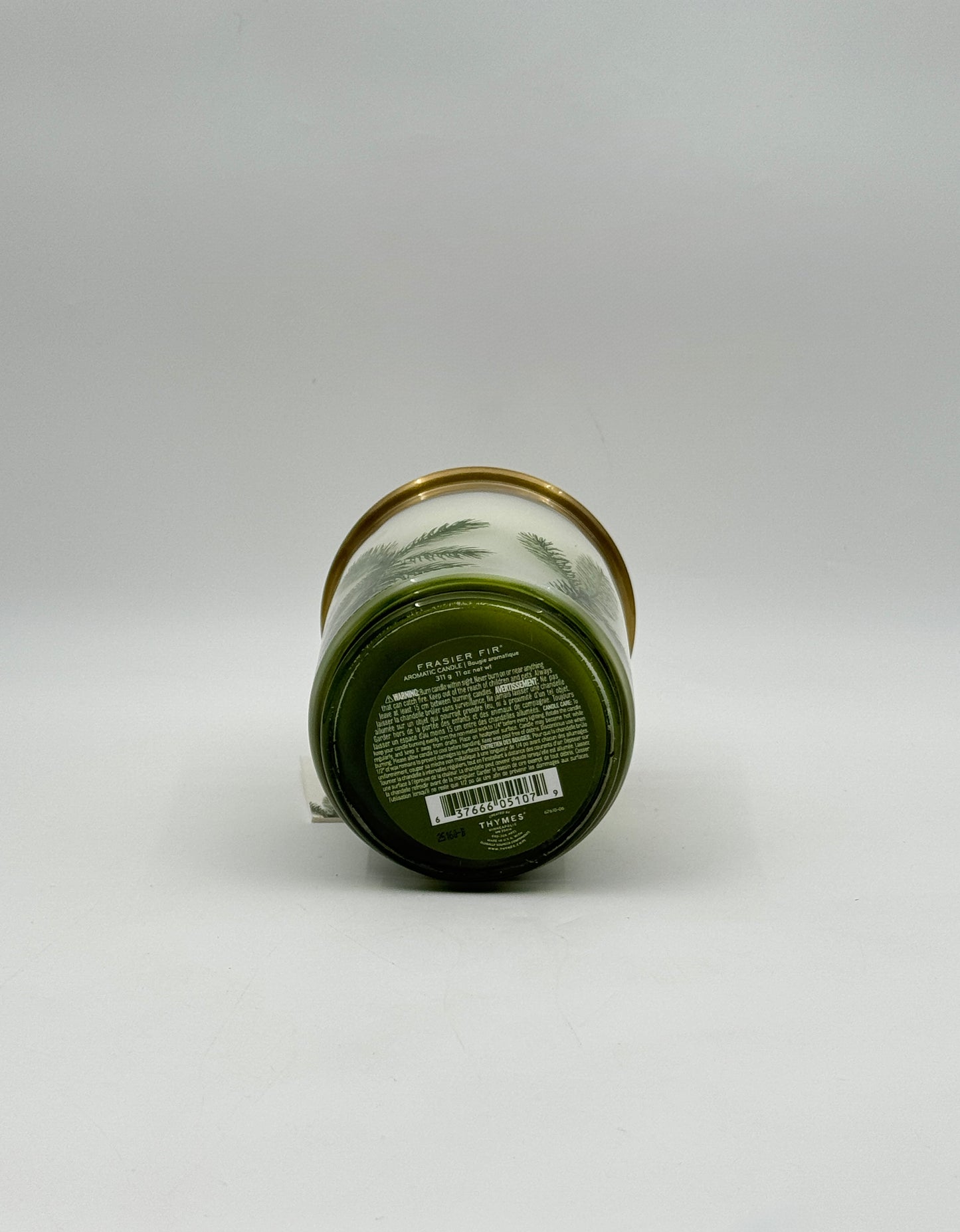 Thymes Frasier Fir Heritage Medium Pine Needle Luminary Candle – 11 oz