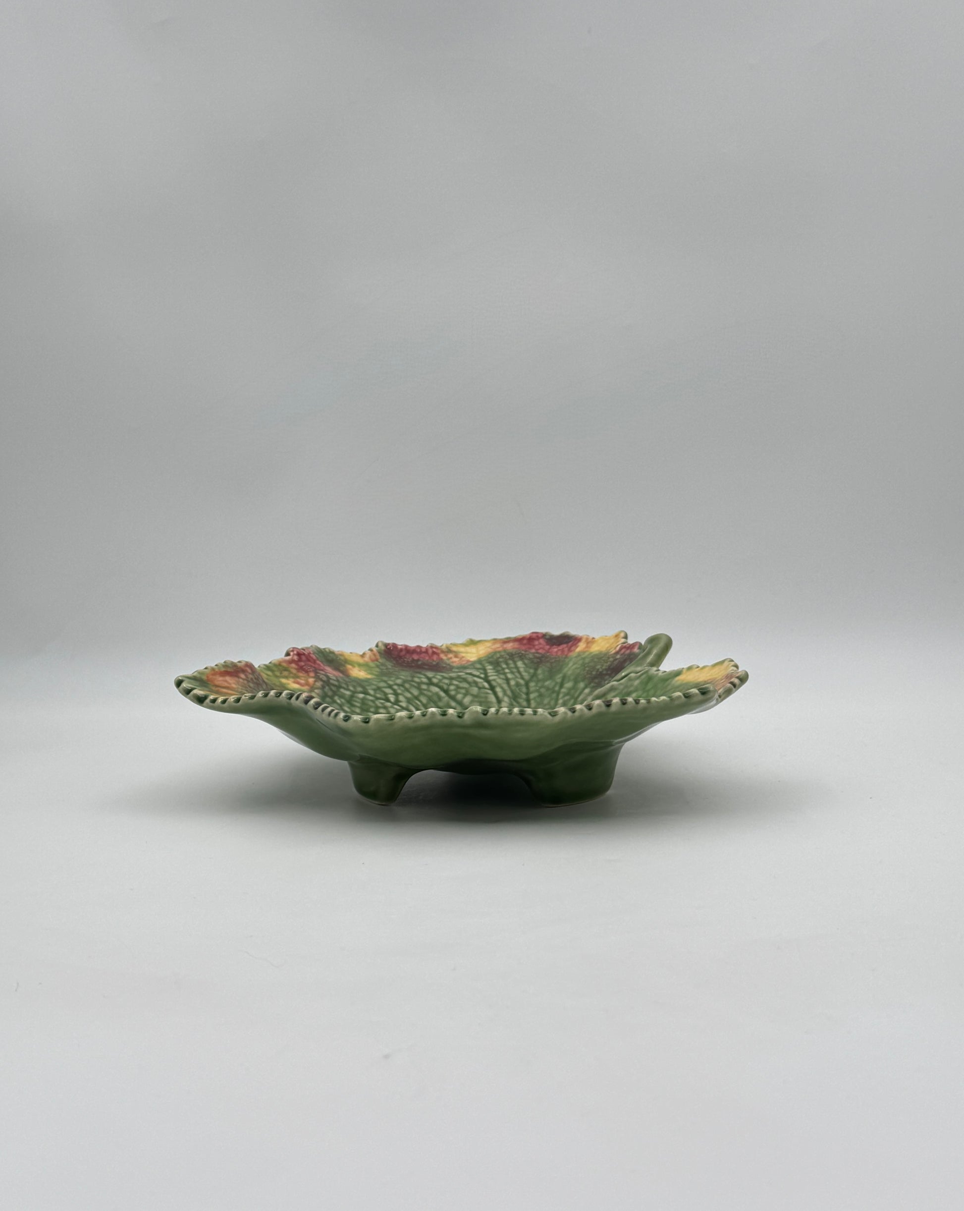Set of 5 Bordallo Pinheiro Grape Leaf Plates – Made in Portugal