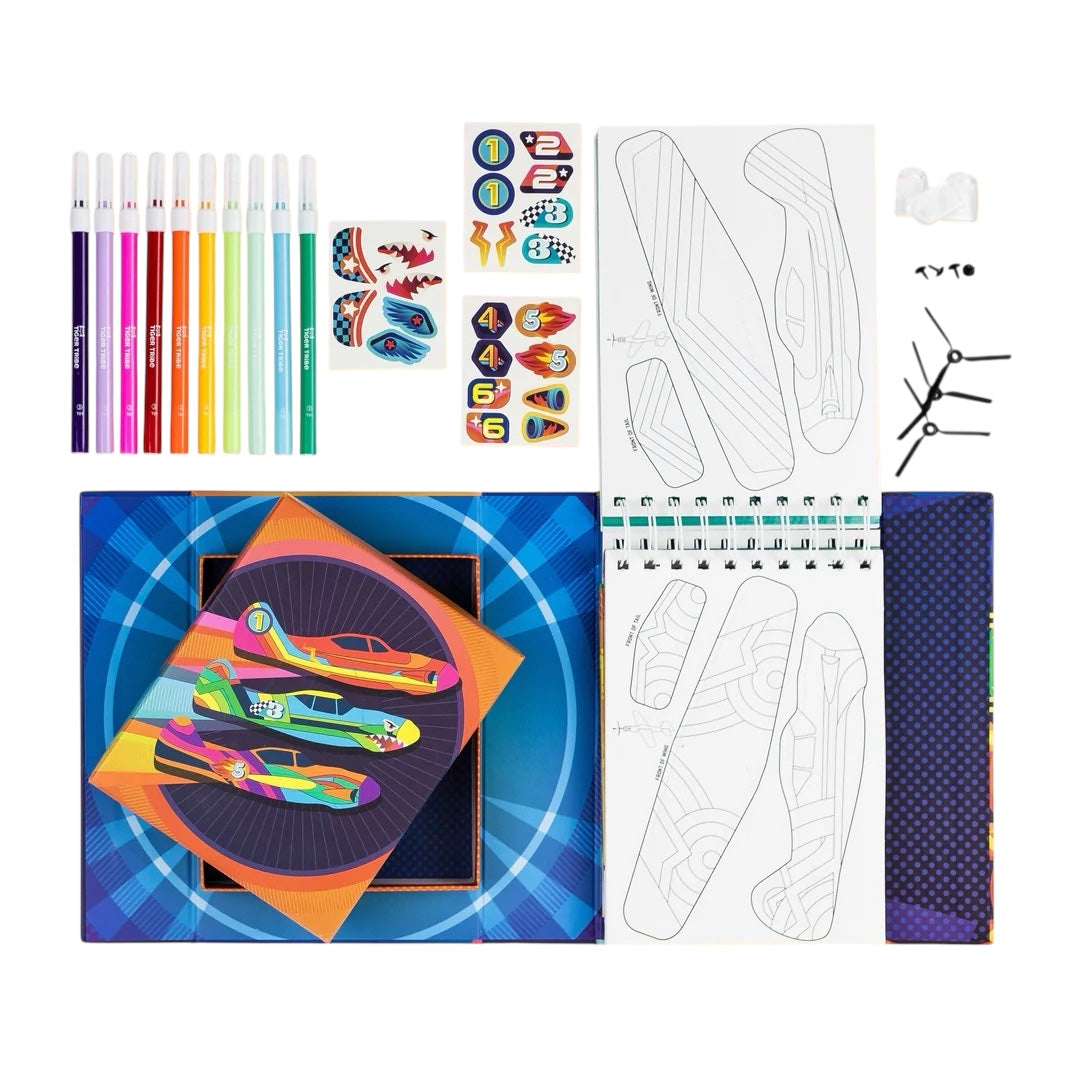 Tiger Tribe Jet Racers “Bullseye” Craft & Target Game Activity Set