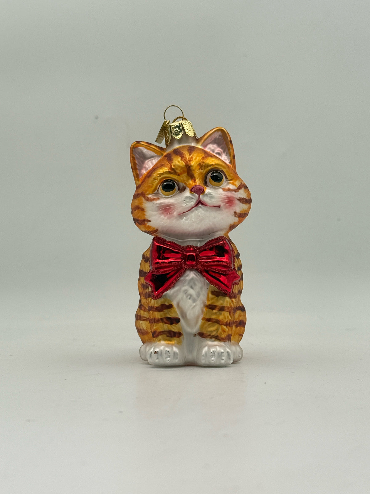 Kurt S. Adler Orange Tabby Cat Ornament