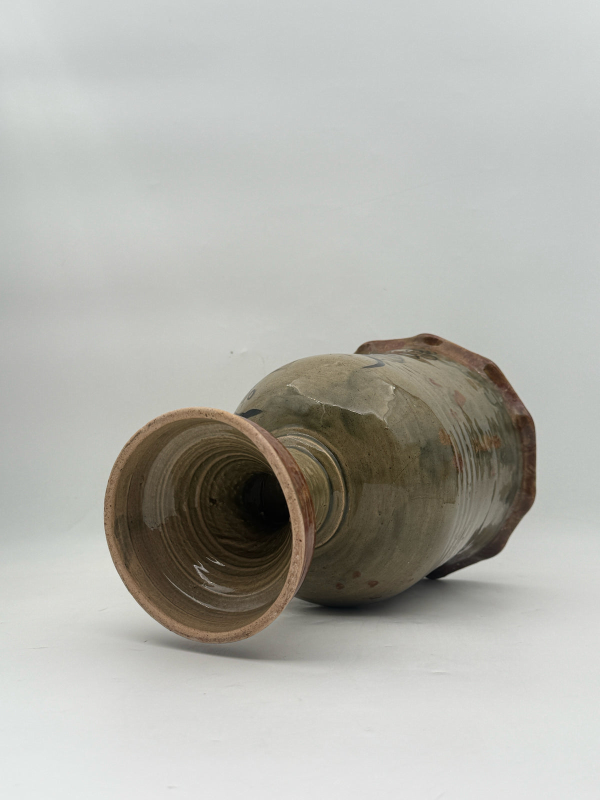 Vintage Tonala Mexico Ceramic Vase