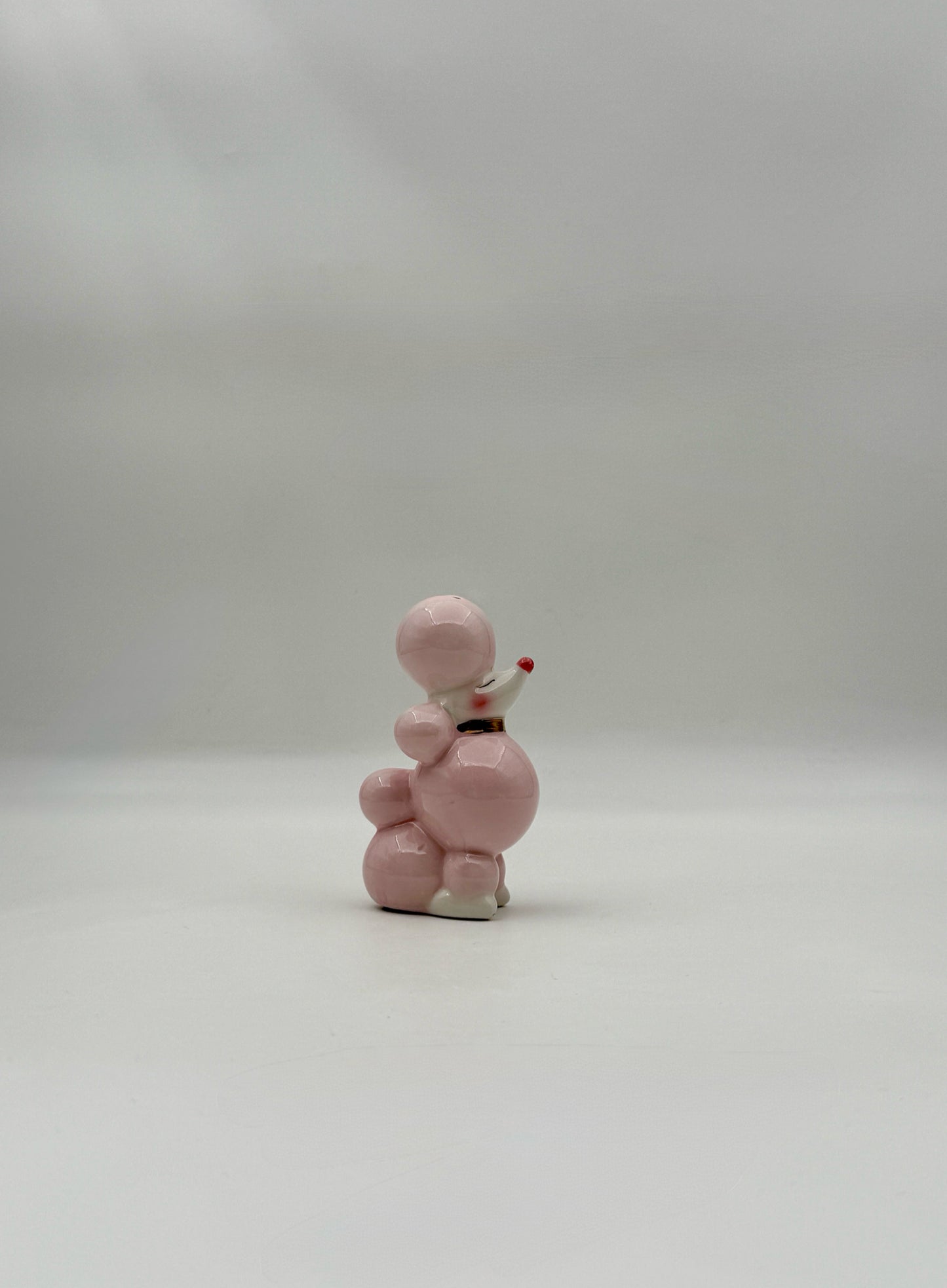 Pink Poodle Salt & Pepper Shakers – Cute Ceramic Kitchen Set
