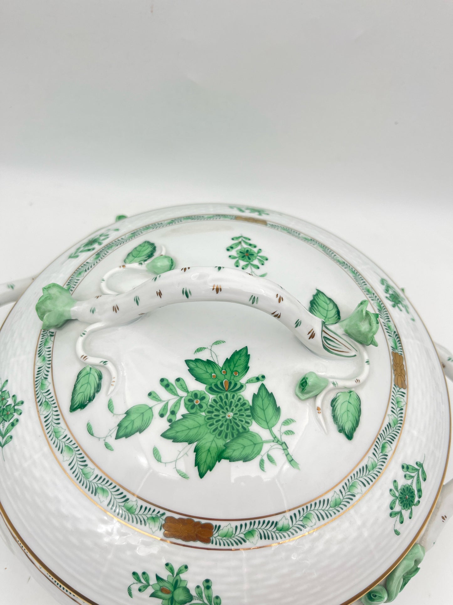 Herend Chinese Bouquet Covered Vegetable