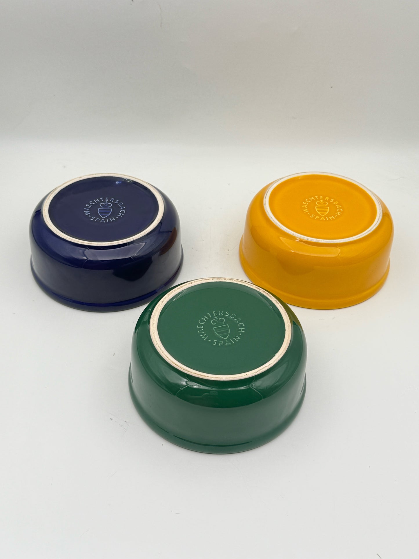 Waechtersbach Rimmed Bowls- Set Of 3