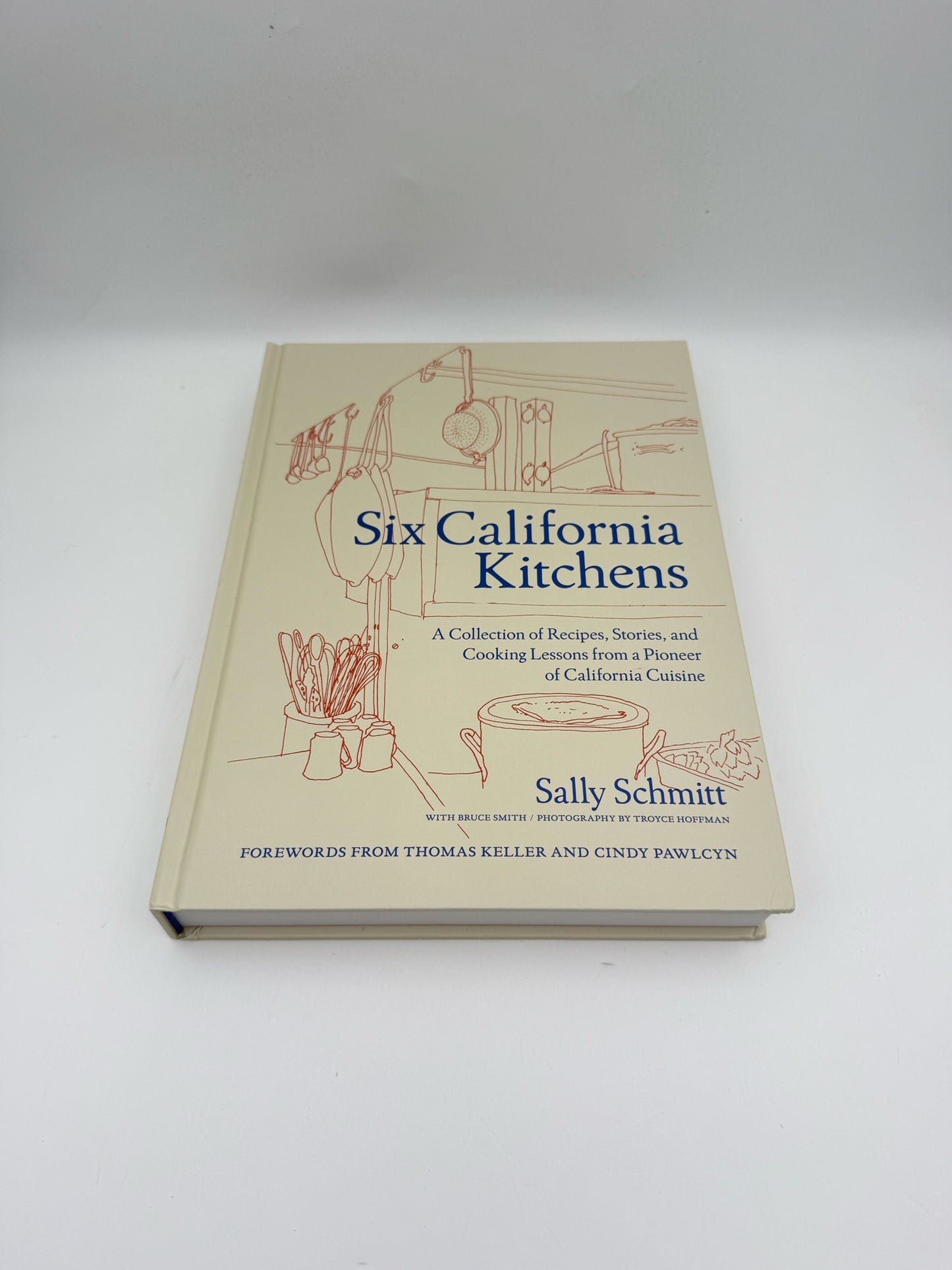 "Six California Kitchens" Cookbook By Sally Schmitt
