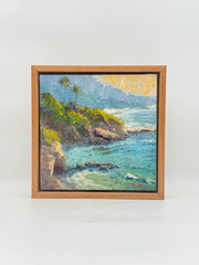 Framed Oil On Board 