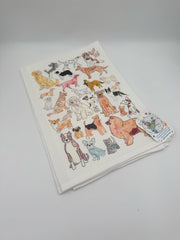 Avery's Home Dog Breeds Decorative Towel