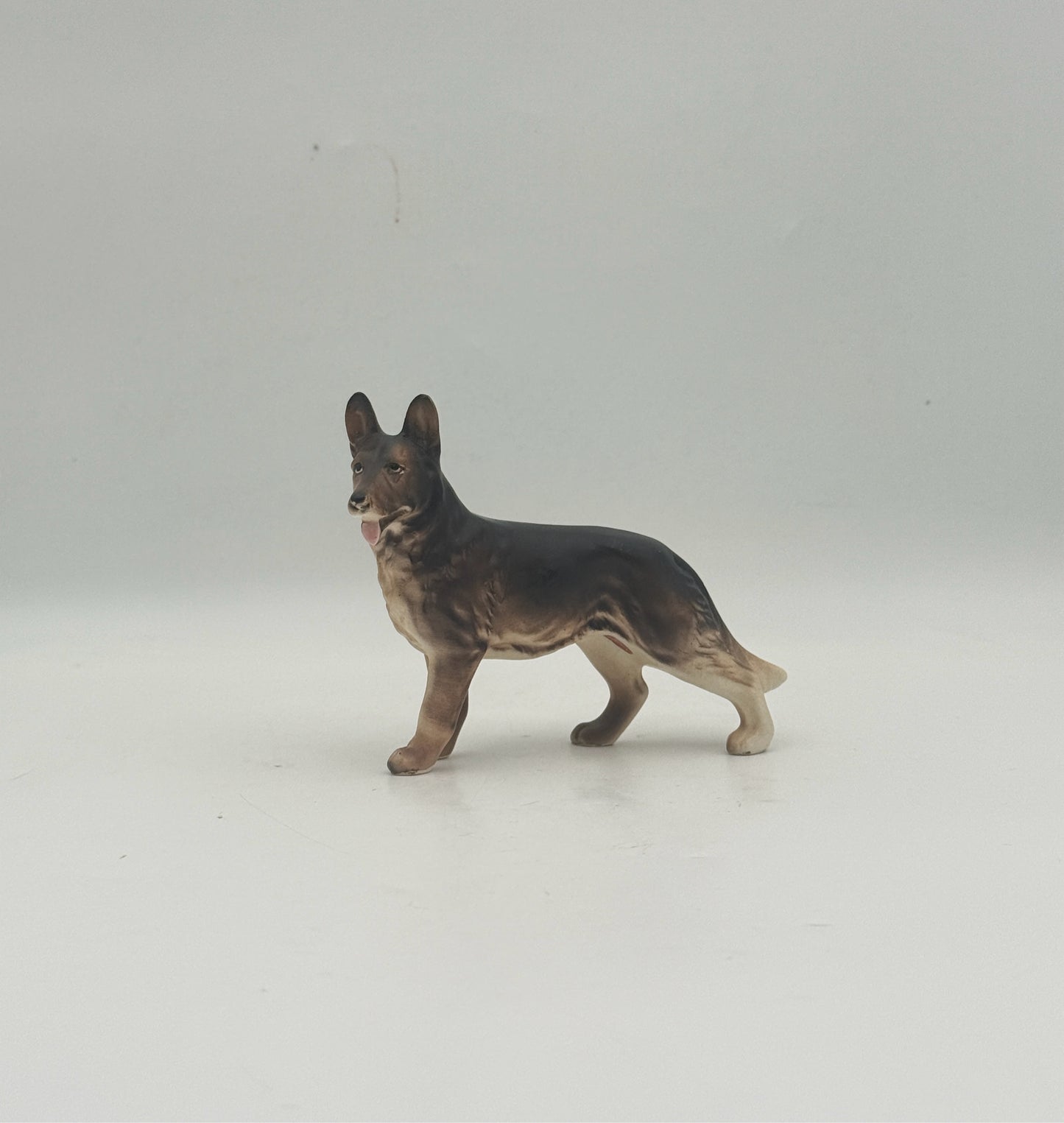 Vintage German Shepherd Dog Figurine