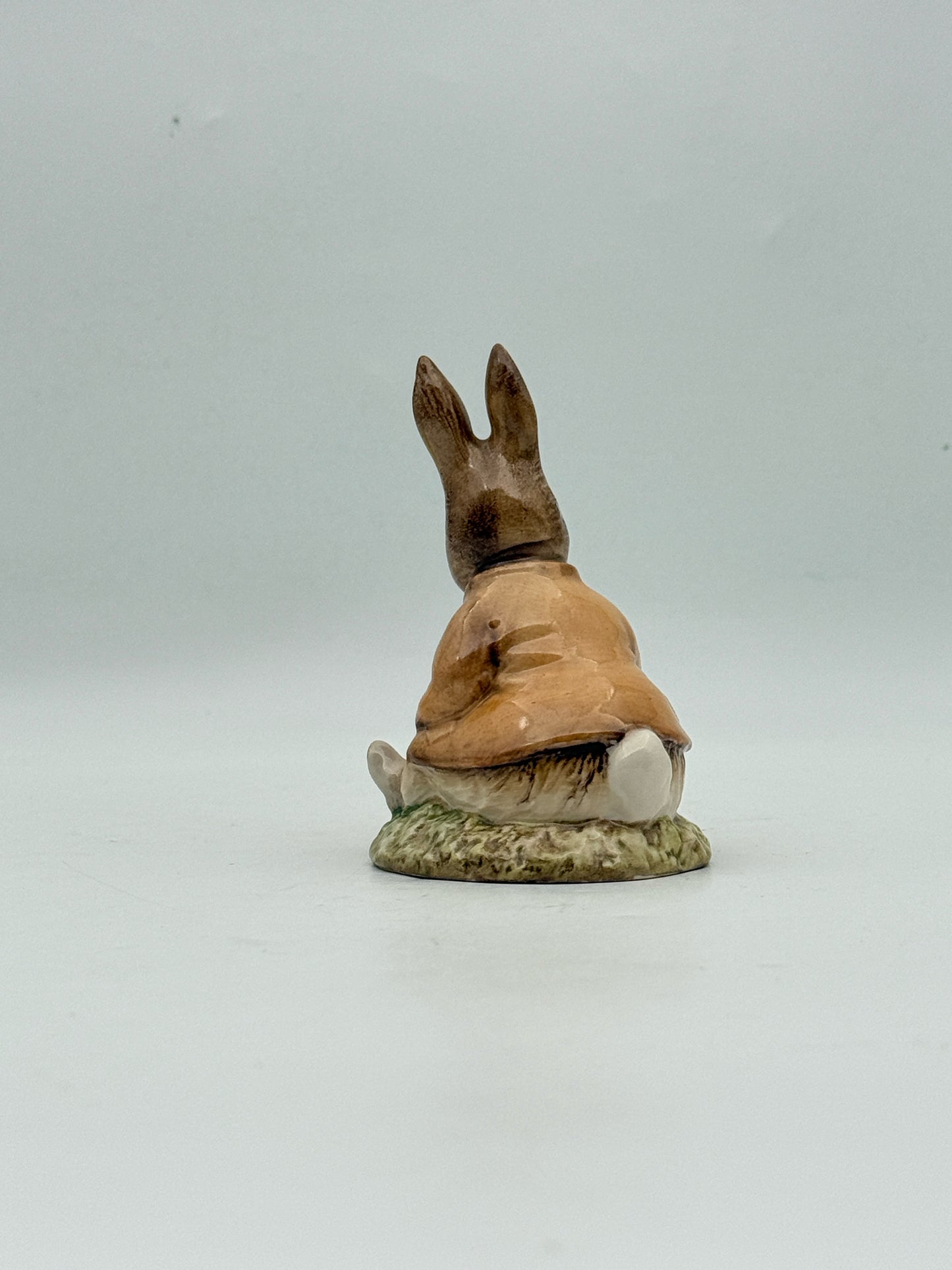 Royal Albert Beatrix Potter Figurine- Benjamin Bunny Sat On A Bank