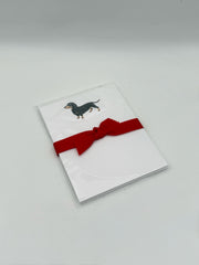 Dashund Dog Mini Notepad