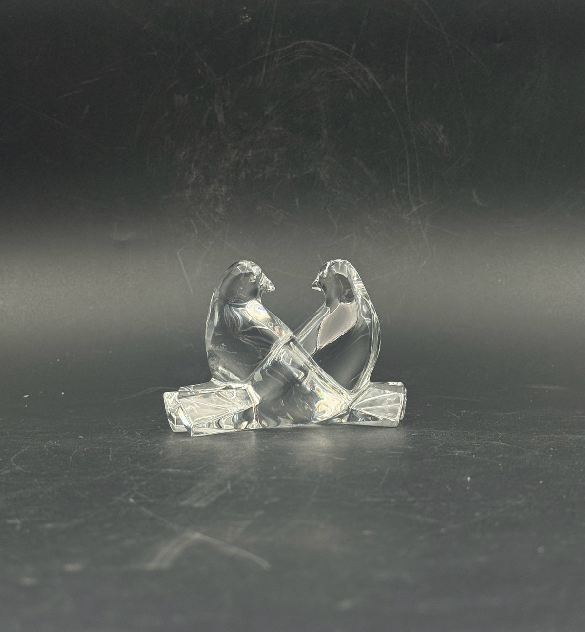 Baccarat Bird Figurine