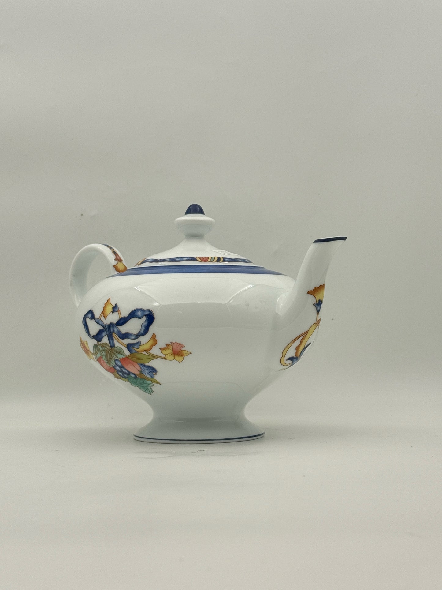 Bernardaud "Borghese" Teapot Sugar And Creamer Set