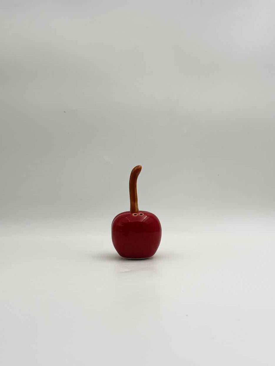 Cherry Salt Pepper Shakers Set Fruit Kitchen Decor Collectible