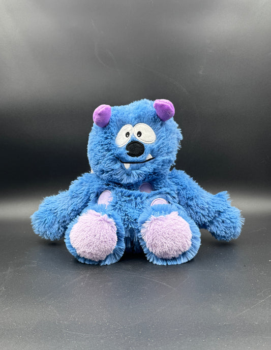 Warmies Blue Monster Plush – Microwavable, Weighted & Lavender Scented