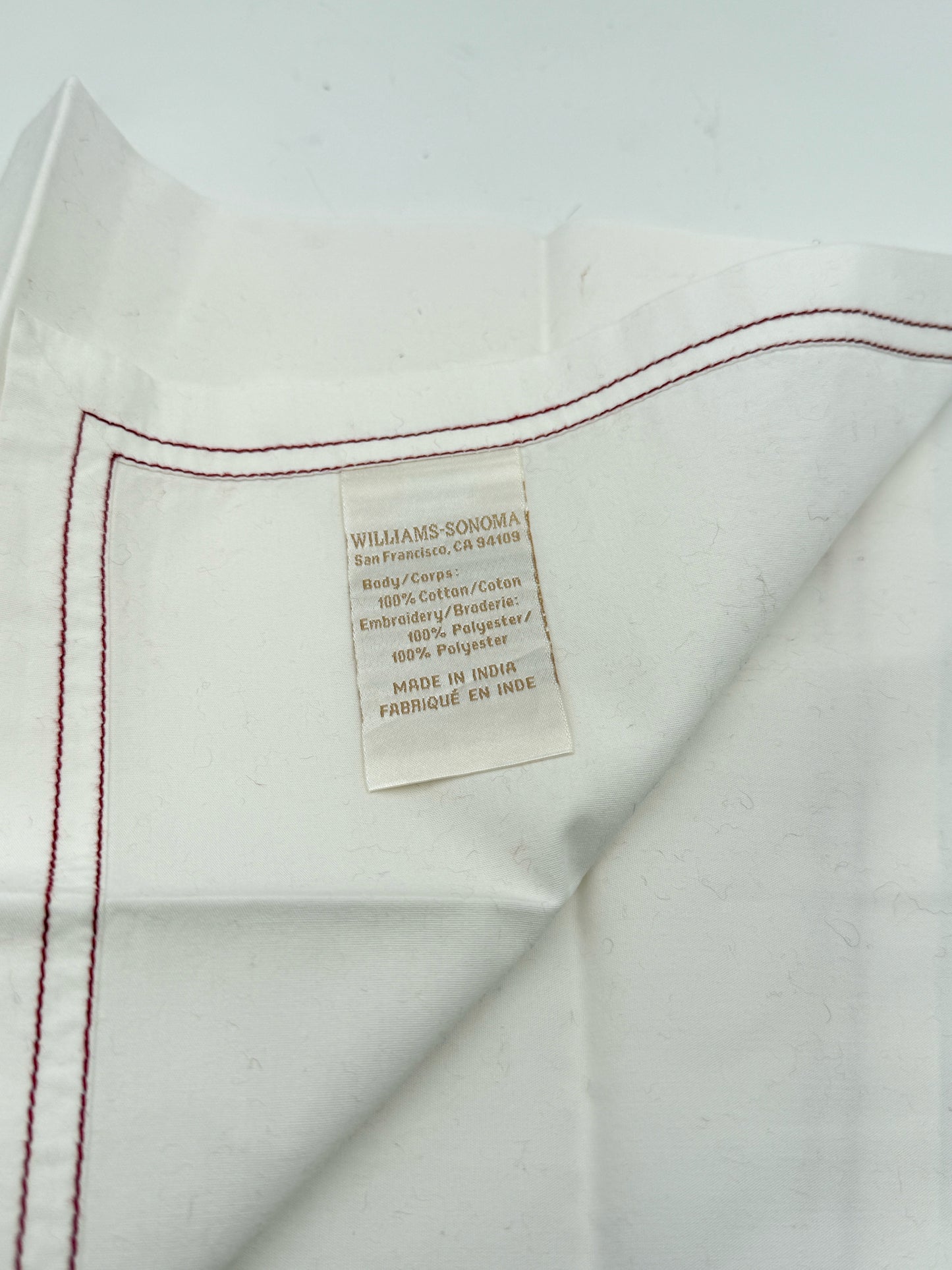Williams Sonoma Summer Cambana Cotton Cloth Napkins- Set Of Ten