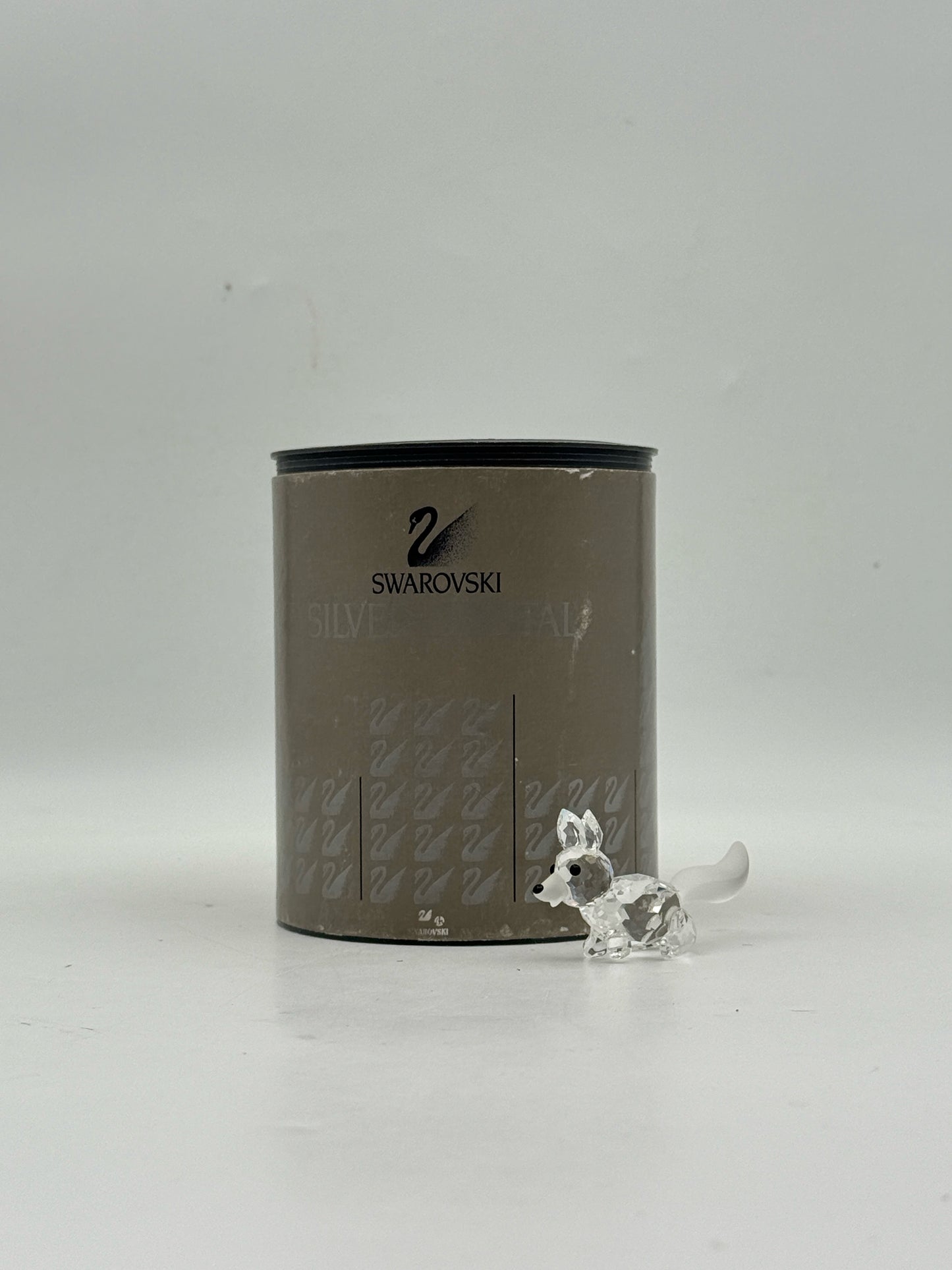 Swarovski Crystal Fox In Box