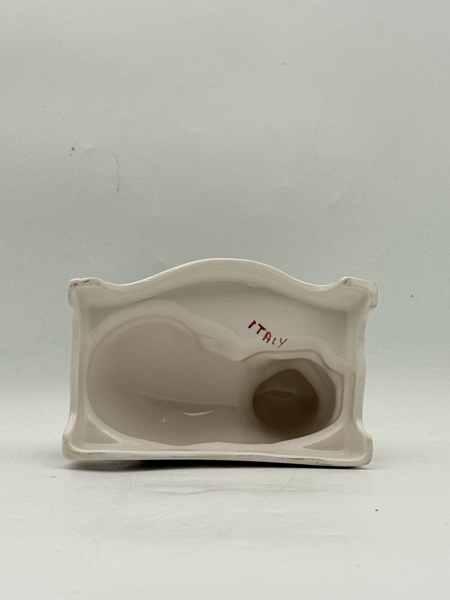 Pair Of Italian Ceramic Tabby Cats