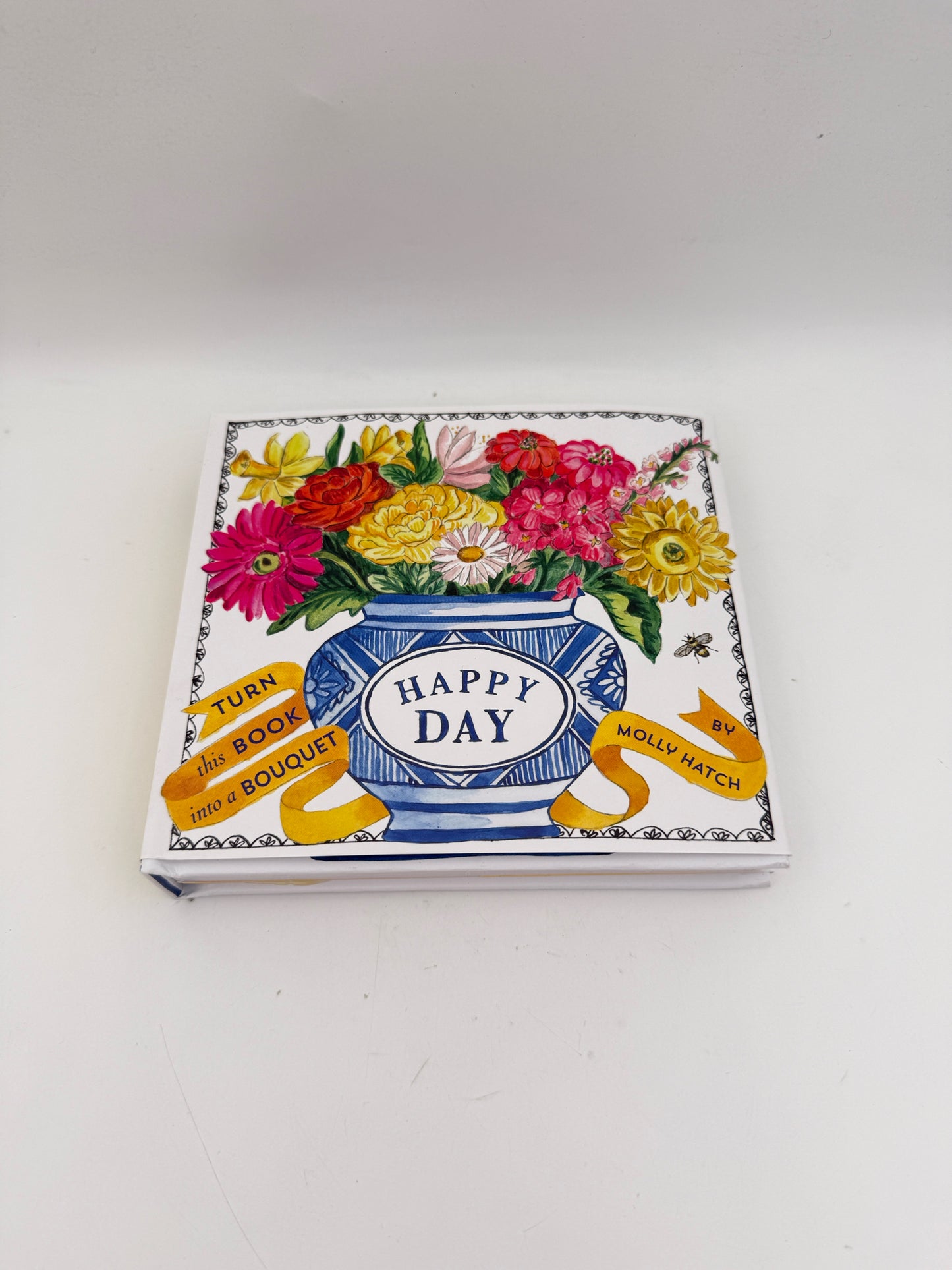 "Happy Day" Flower Pop Up Book By Molly Hatch