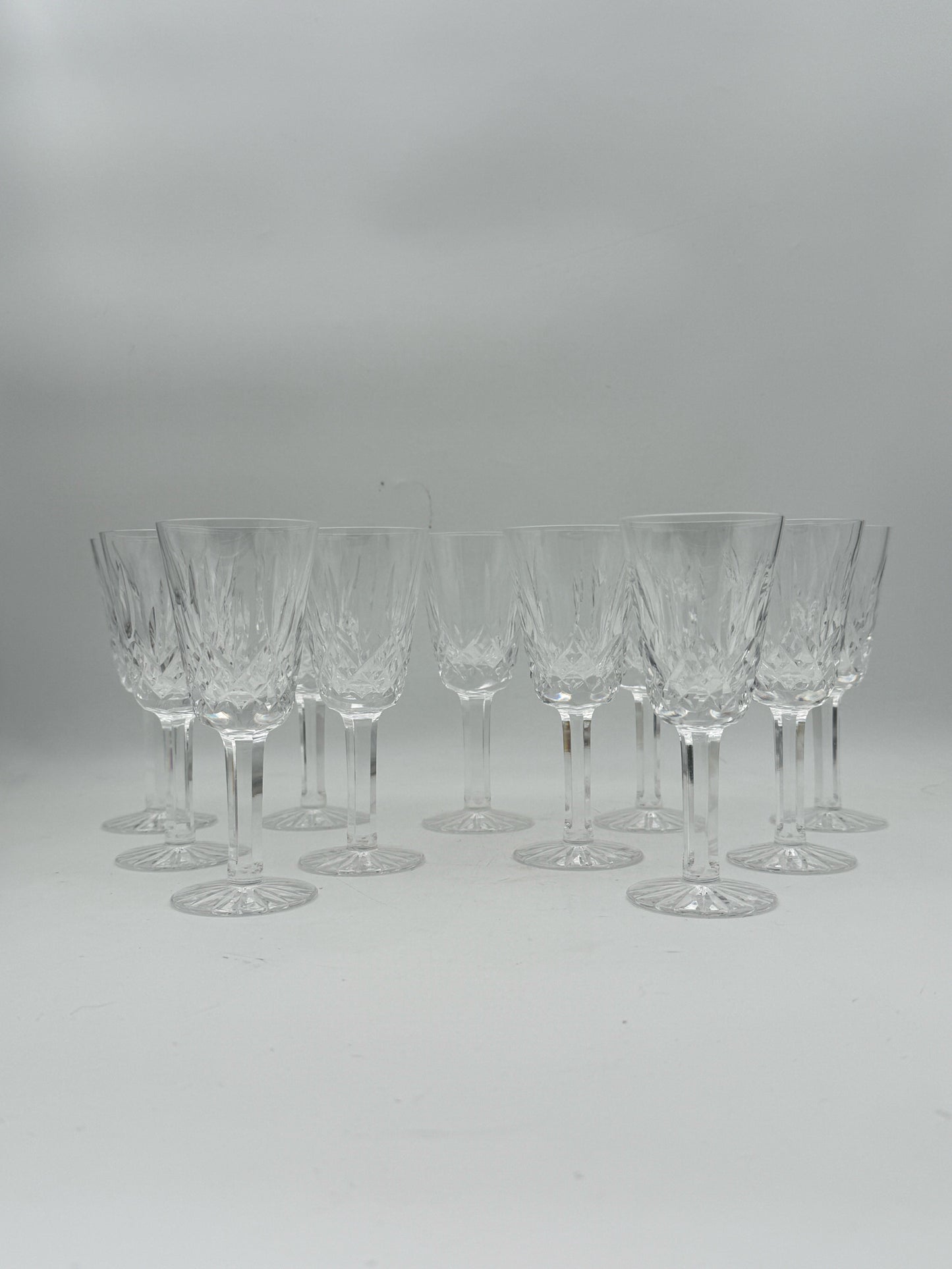 Waterford Crystal Lismore Sherry Glasses- Set Of 11