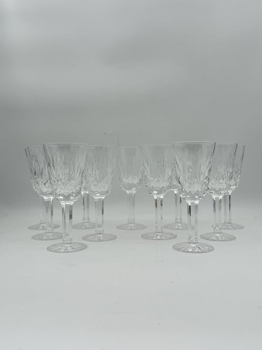 Waterford Crystal Lismore Sherry Glasses- Set Of 11