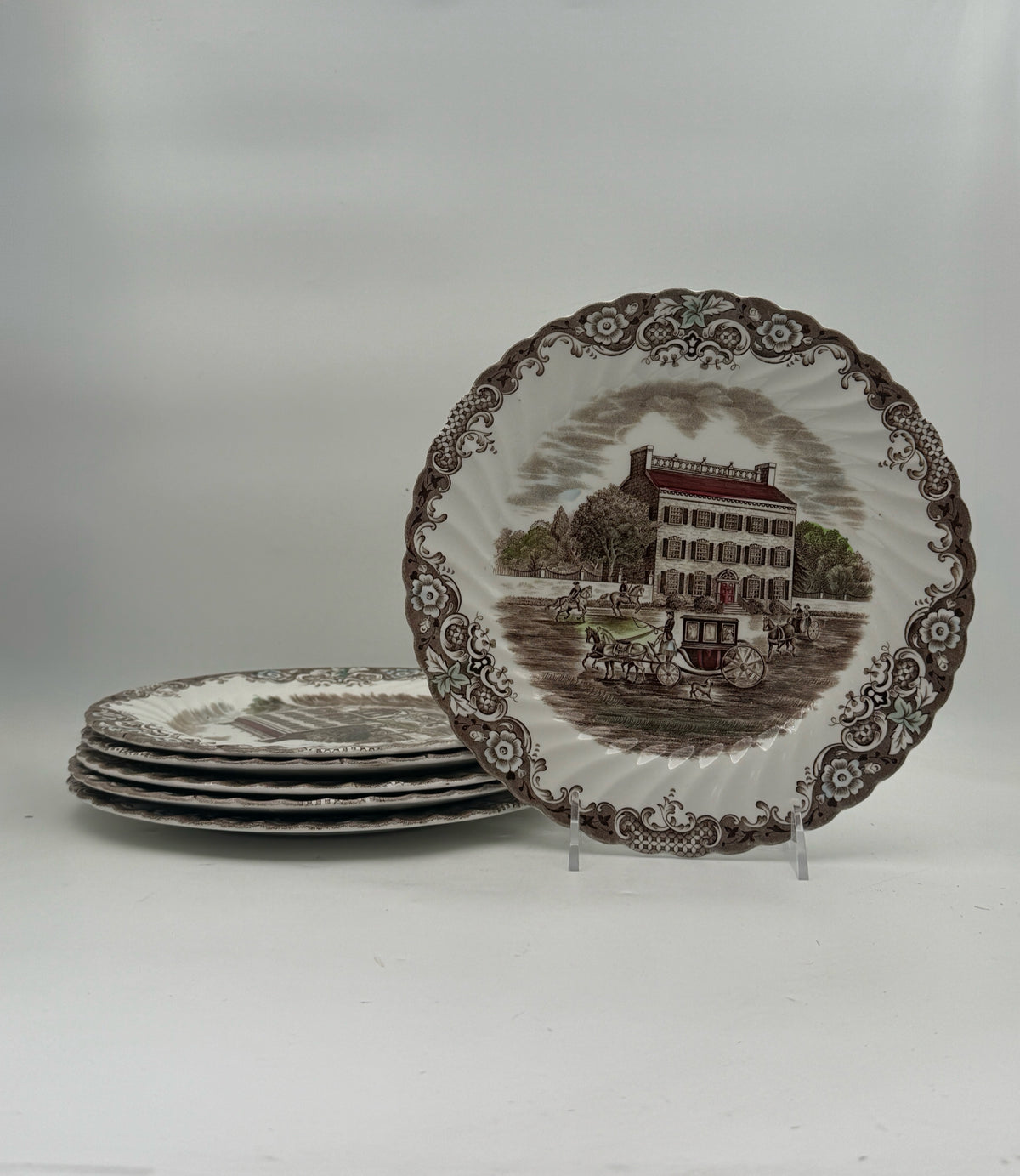 Johnson Bros Heritage Hall Dinnerware Set For 4- 20 Pieces