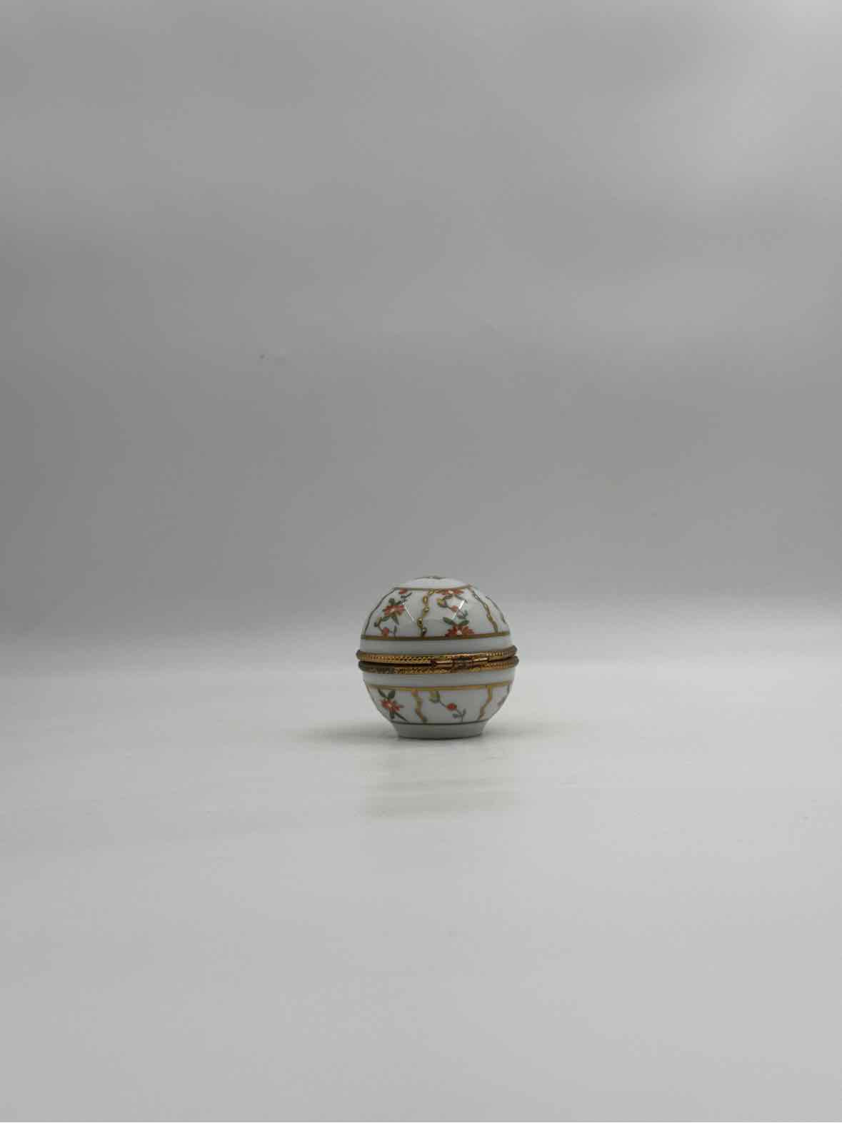 Antique Limoges Handpainted Trinket Box