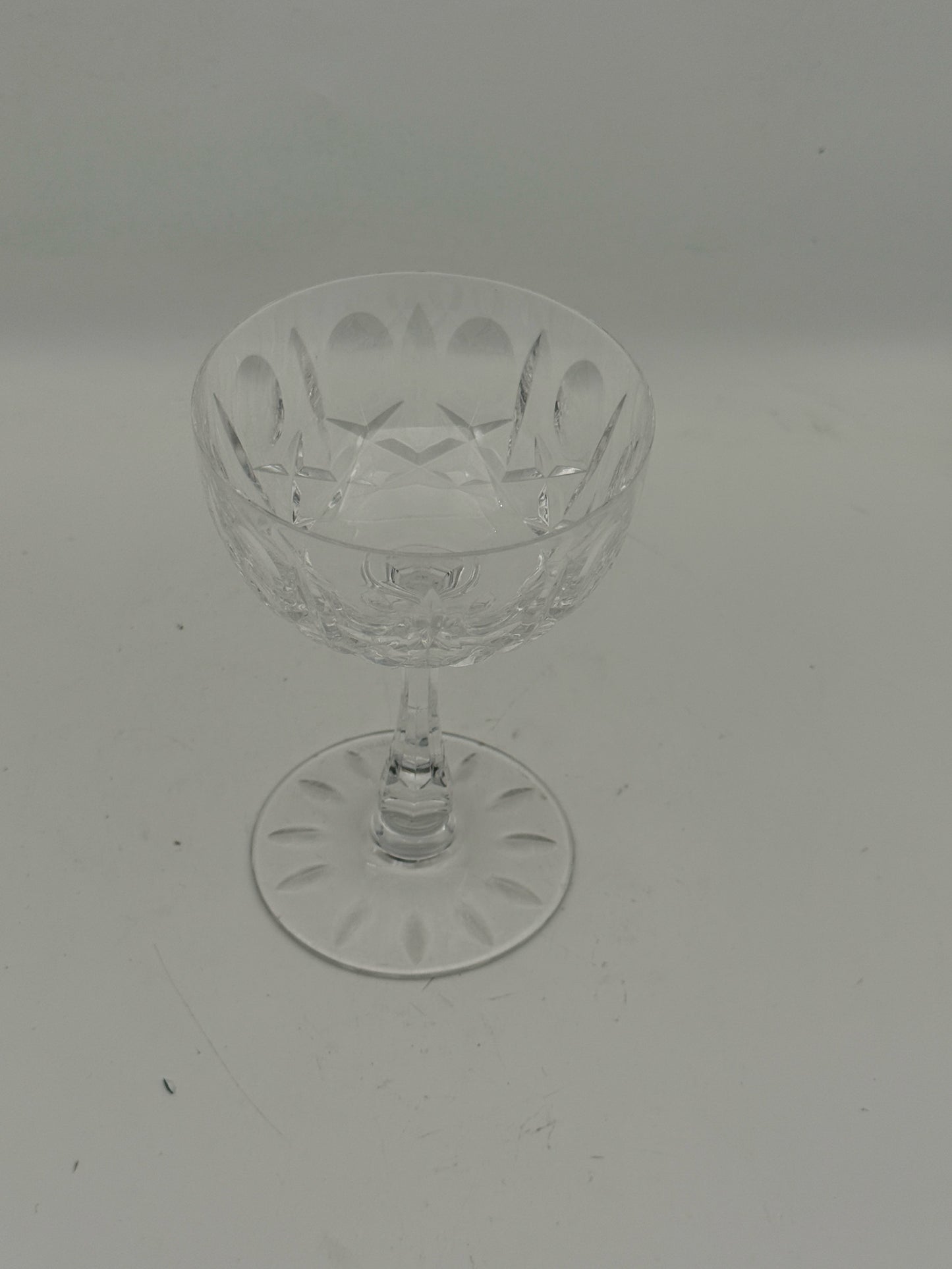 Josair Mont Clair Cut Crystal Champagne Coups- Set Of Four