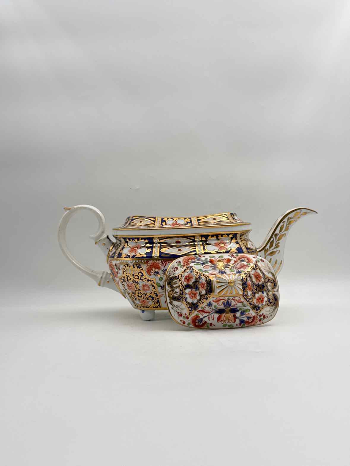 Antique Edwardian Royal Crown Derby Old Imari Tea Set – c.1900