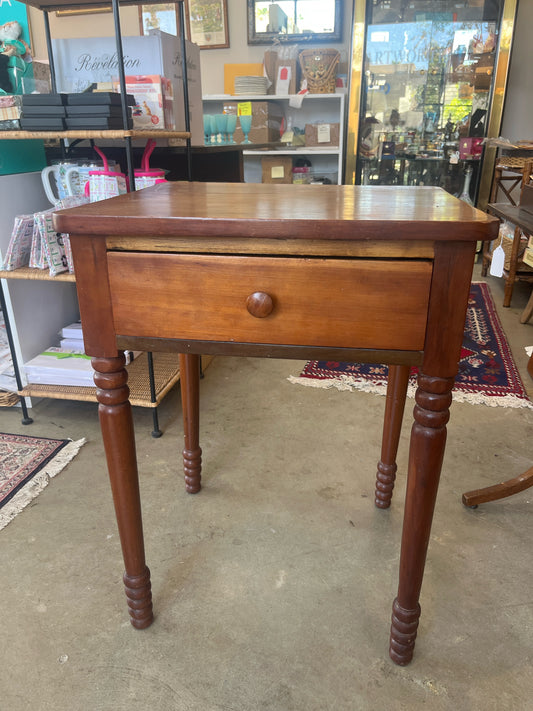 American Cherry 19th c Work Table