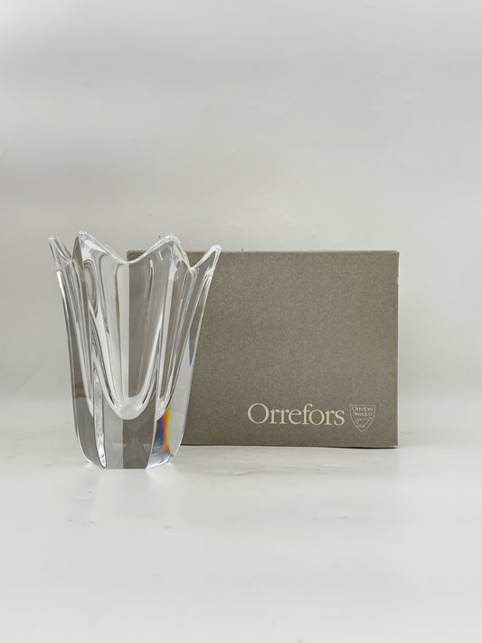 Orrefors "Belle" Crystal Vase