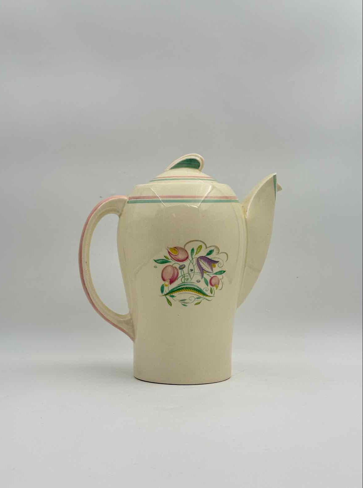 Vintage Susie Cooper Dresden Spray Kestrel Coffee Pot England Floral